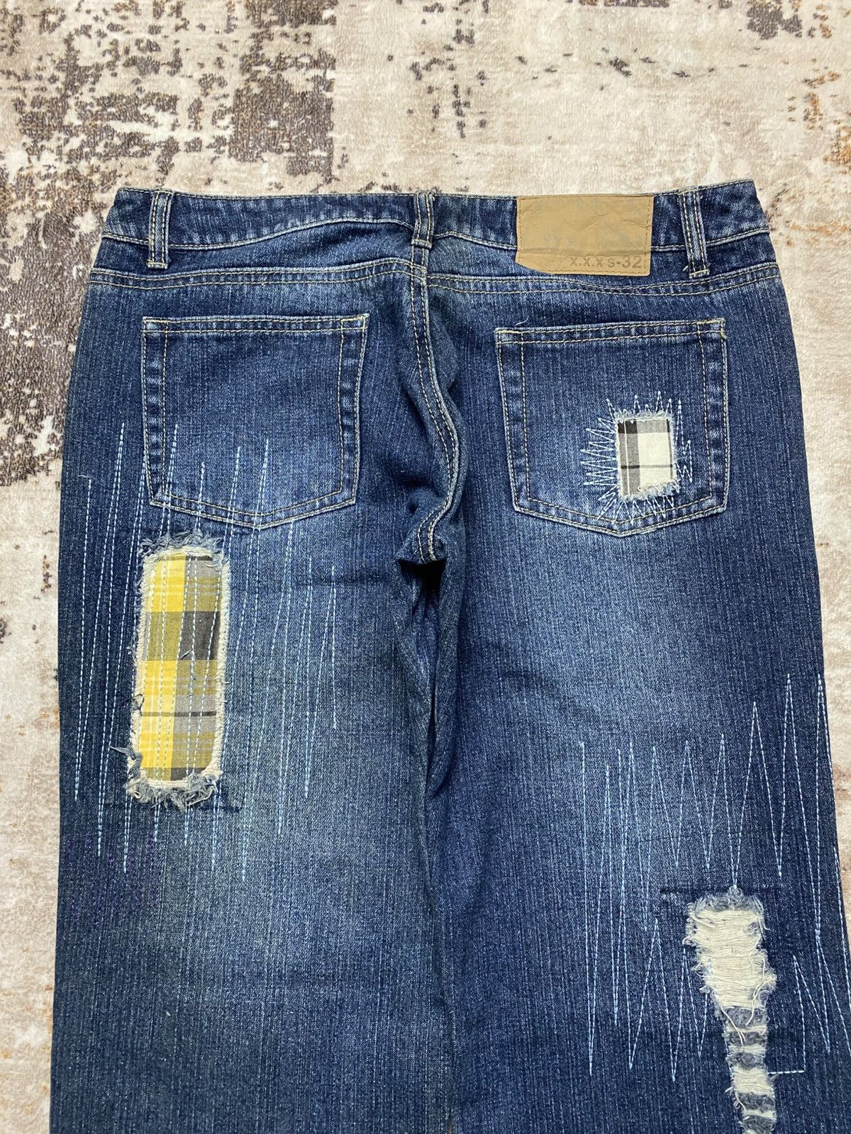 Kapital Reworked Baggy Kapital Style Patchwork Denim Size US 32 / EU 48 - 8 Thumbnail