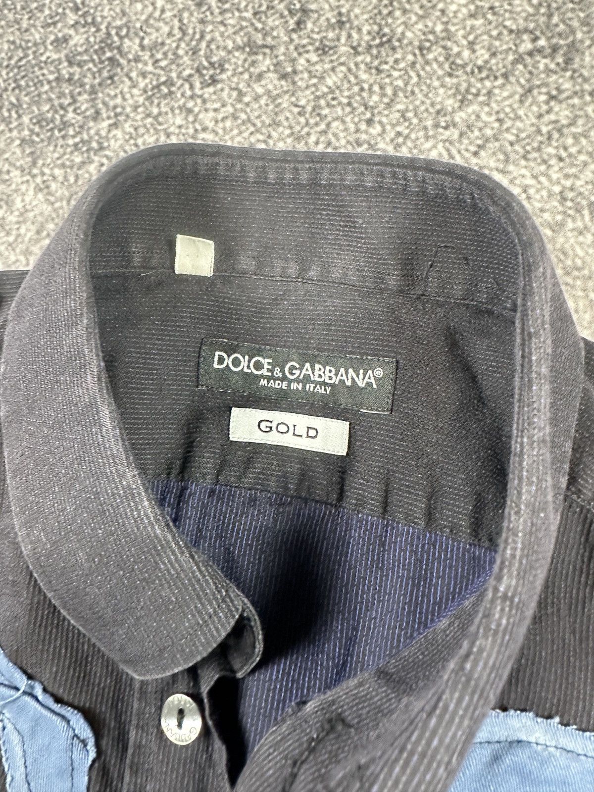 Dolce & Gabbana Dolce&Gabbana Logo Button Up Shirts D&G Streetwear Luxury M Size US M / EU 48-50 / 2 - 4 Thumbnail