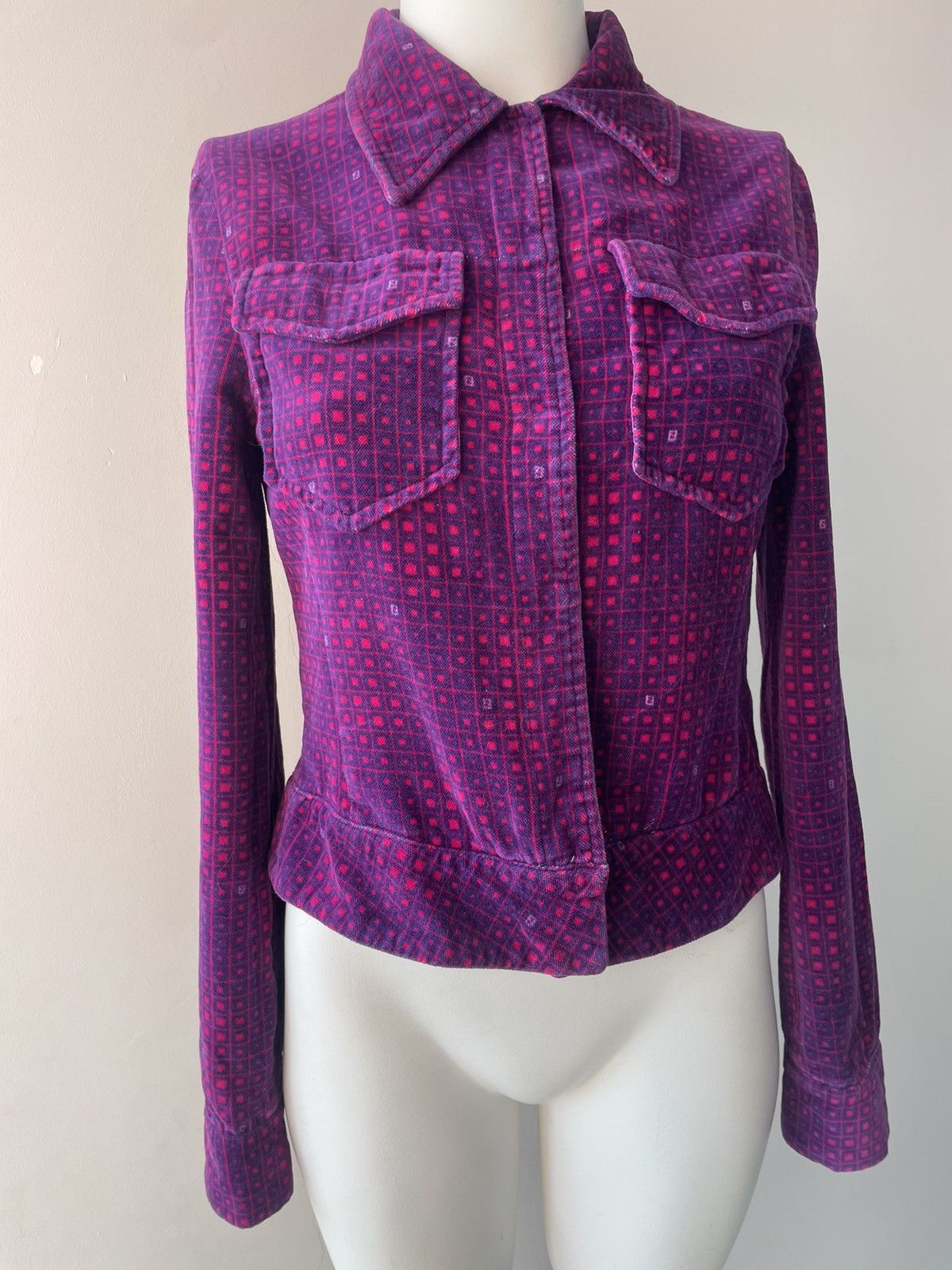 Fendi Vintage fendi monogram jacket Size S / US 4 / IT 40 - 5 Thumbnail