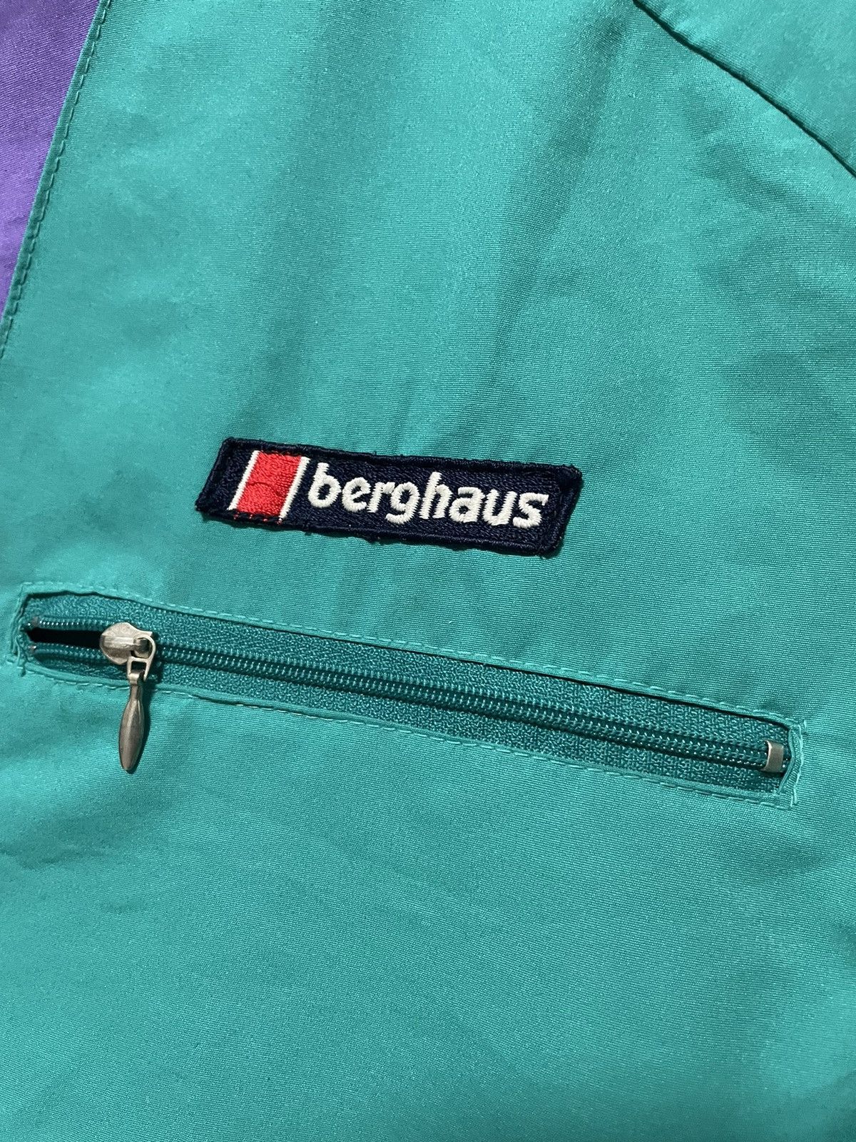 Berghaus × Vintage Archive 80s Berghaus Vintage Windbreaker 1/4 Zip Jacket Rare Size US M / EU 48-50 / 2 - 8 Thumbnail