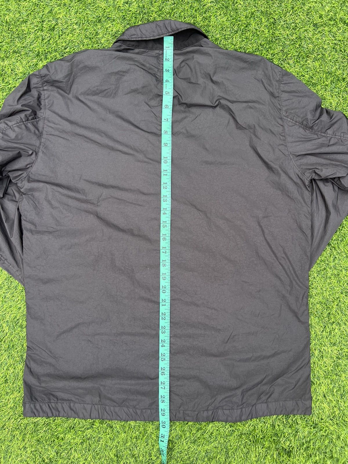 Stone Island Stone Island Brushed Polyamide Overshirt in Charcoal- Large Size US L / EU 52-54 / 3 - 13 Thumbnail