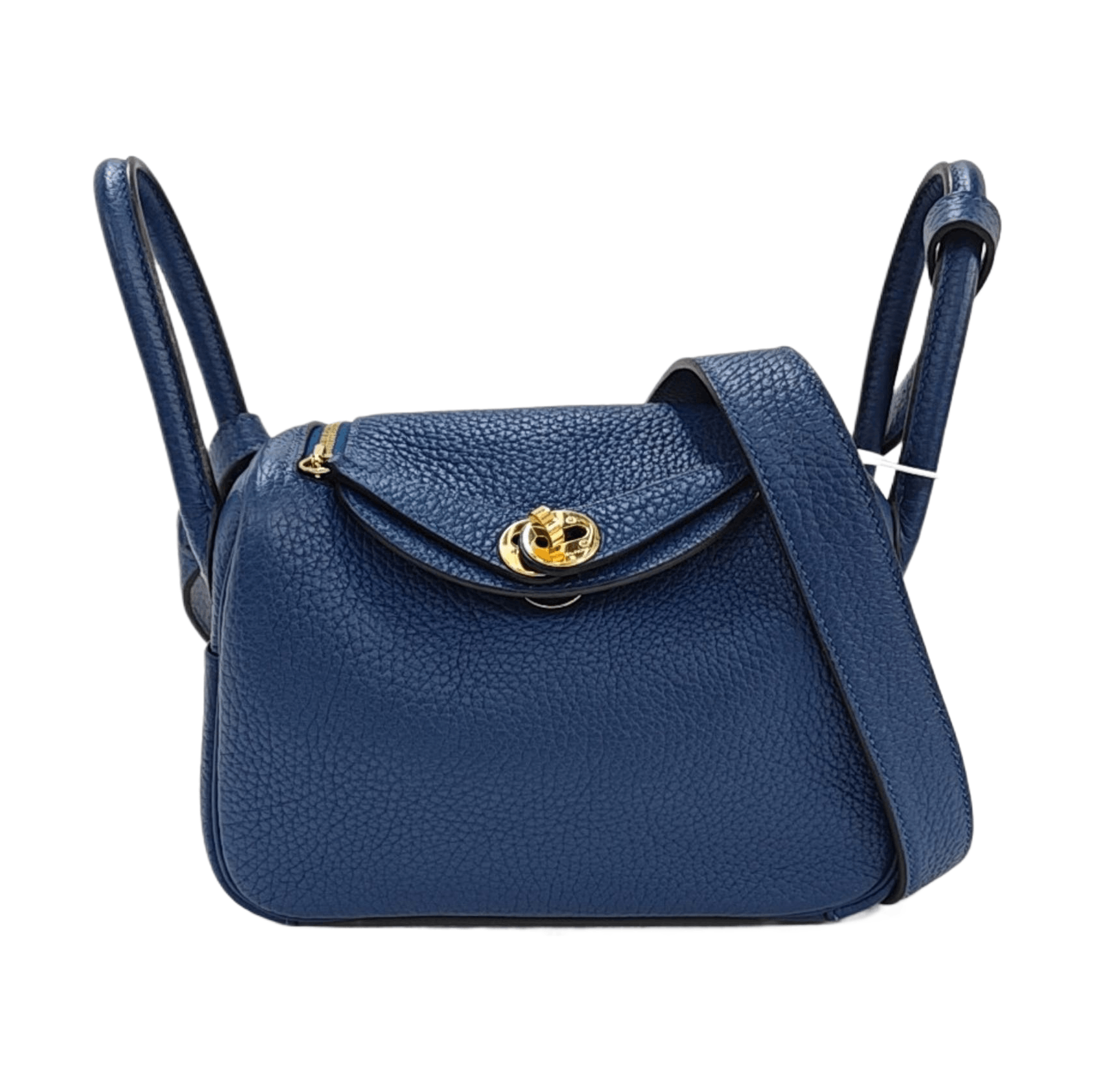 Hermes HERMÈS Lindy Mini Clemence Leather Bag Size Mini Size ONE SIZE - 1 Thumbnail