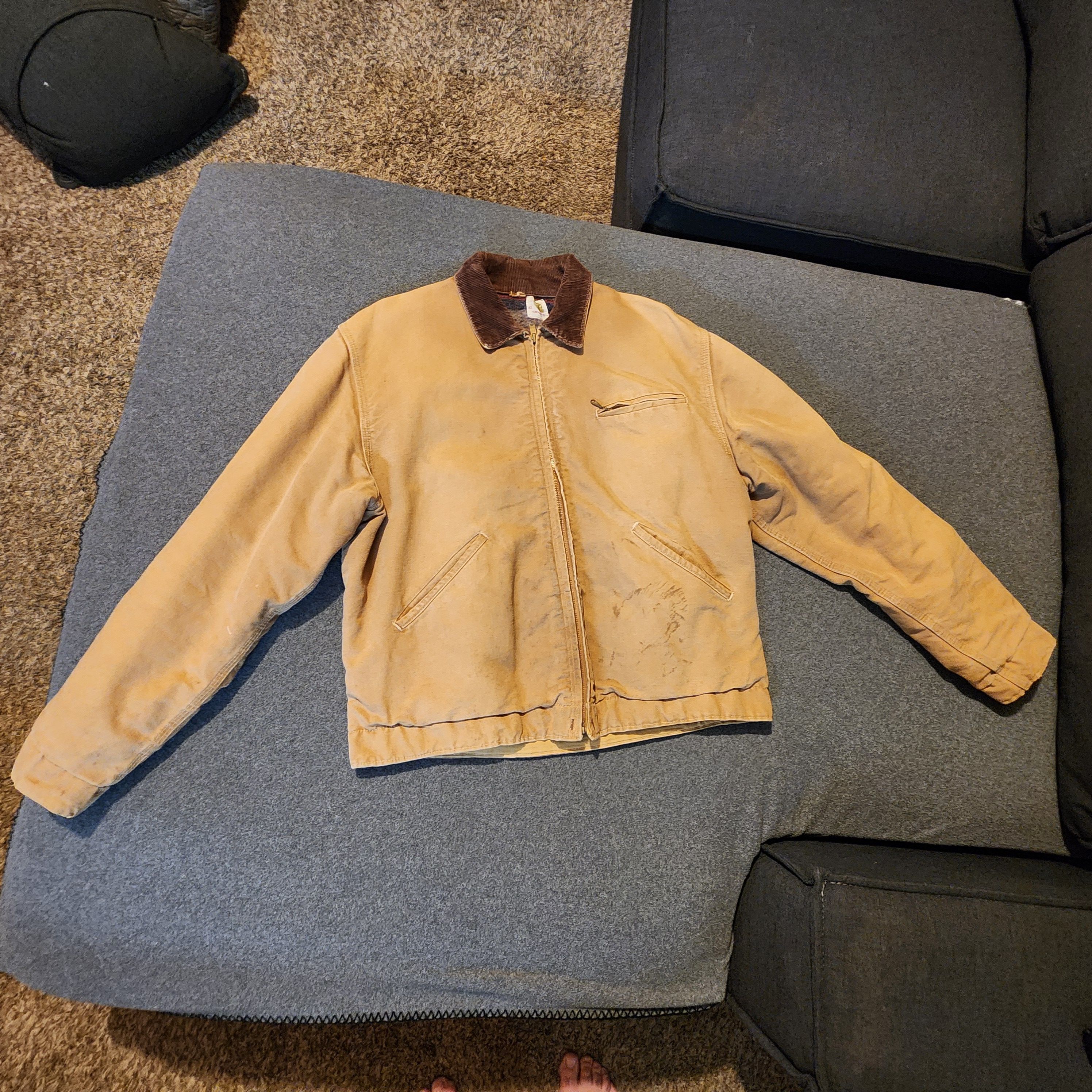 Carhartt 1960’s Carhartt Big C Detroit Jacket 42 Large RARE Size US L / EU 52-54 / 3 - 3 Thumbnail