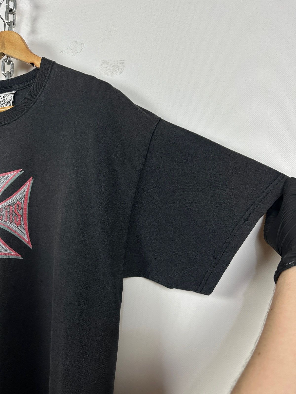 West Coast Choppers Vintage West Coast Choppers Devil Faded Black T-Shirt Size US XL / EU 56 / 4 - 18 Thumbnail