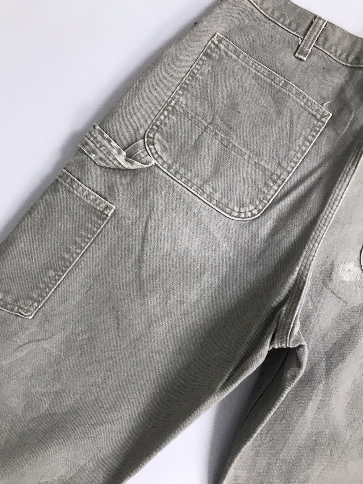 Carhartt Vintage faded Carhartt B11 mos carpenter denim Size US 36 / EU 52 - 12 Thumbnail