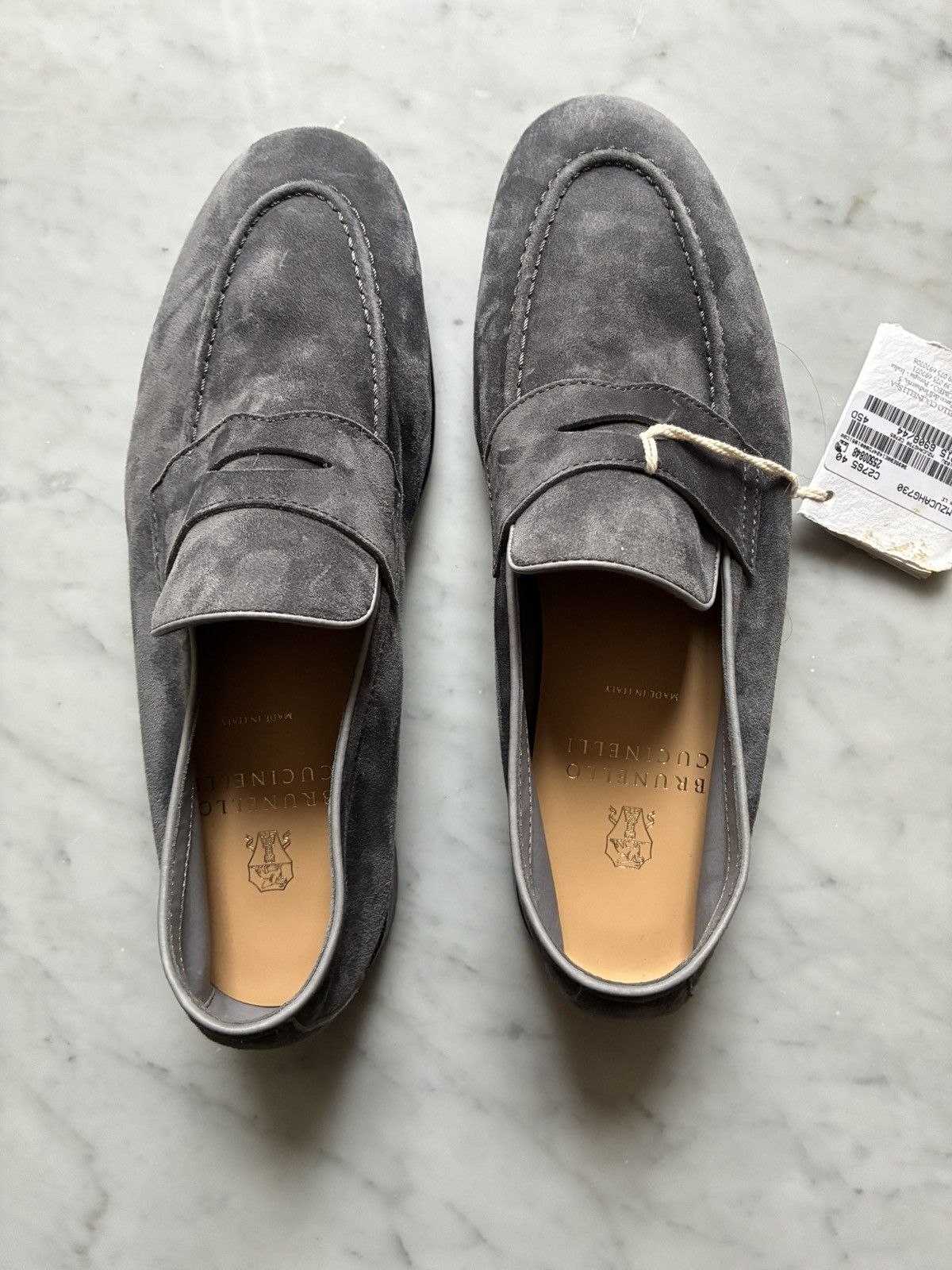 Brunello Cucinelli Brunello Cucinelli Suede Loafers Size US 7 / EU 40 - 2 Thumbnail