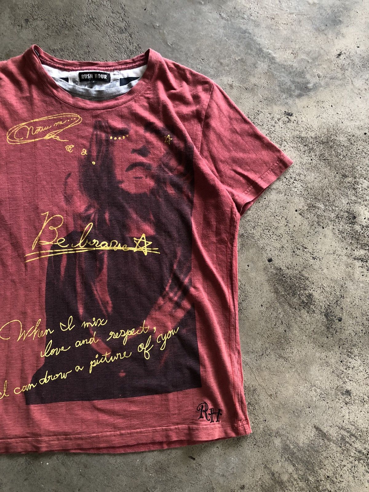 If Six Was Nine × Japanese Brand × Le Grande Bleu (L.G.B.) JAPANESE RUSH HOUR POEM SHIRT Size US L / EU 52-54 / 3 - 3 Thumbnail