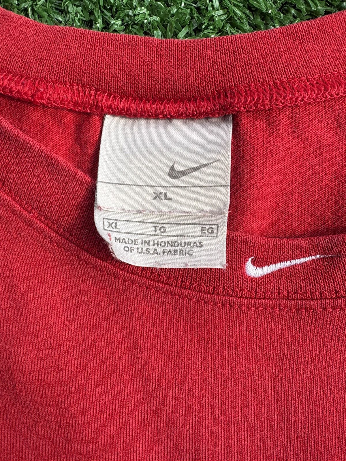 Nike × Vintage Vintage Y2K Nike Sleeveless shirt Size US XL / EU 56 / 4 - 4 Thumbnail