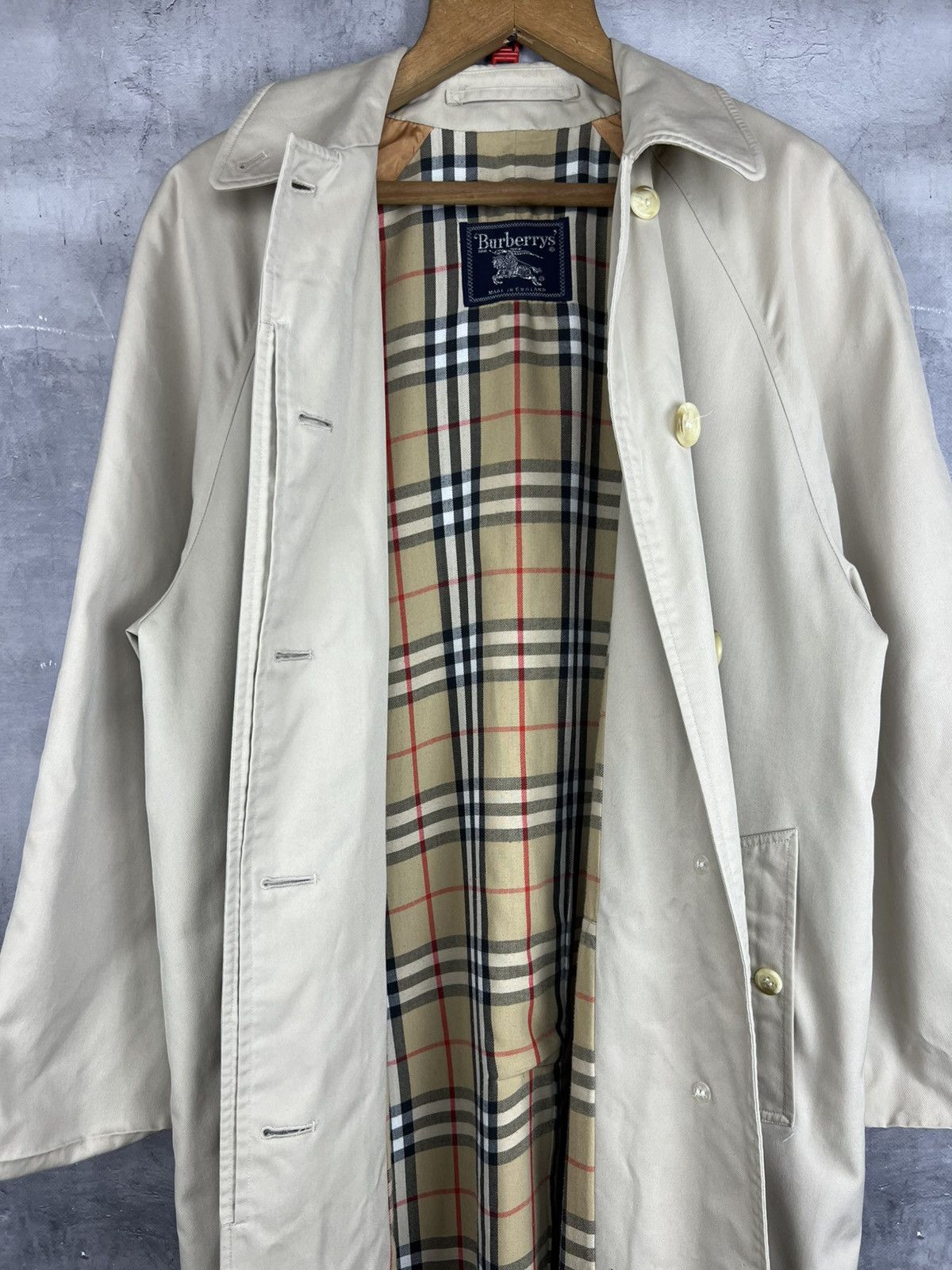 Burberry Burberry's London Vintage Nova Cheak Trench UK 12 EU40 US8 Size M / US 6-8 / IT 42-44 - 7 Thumbnail