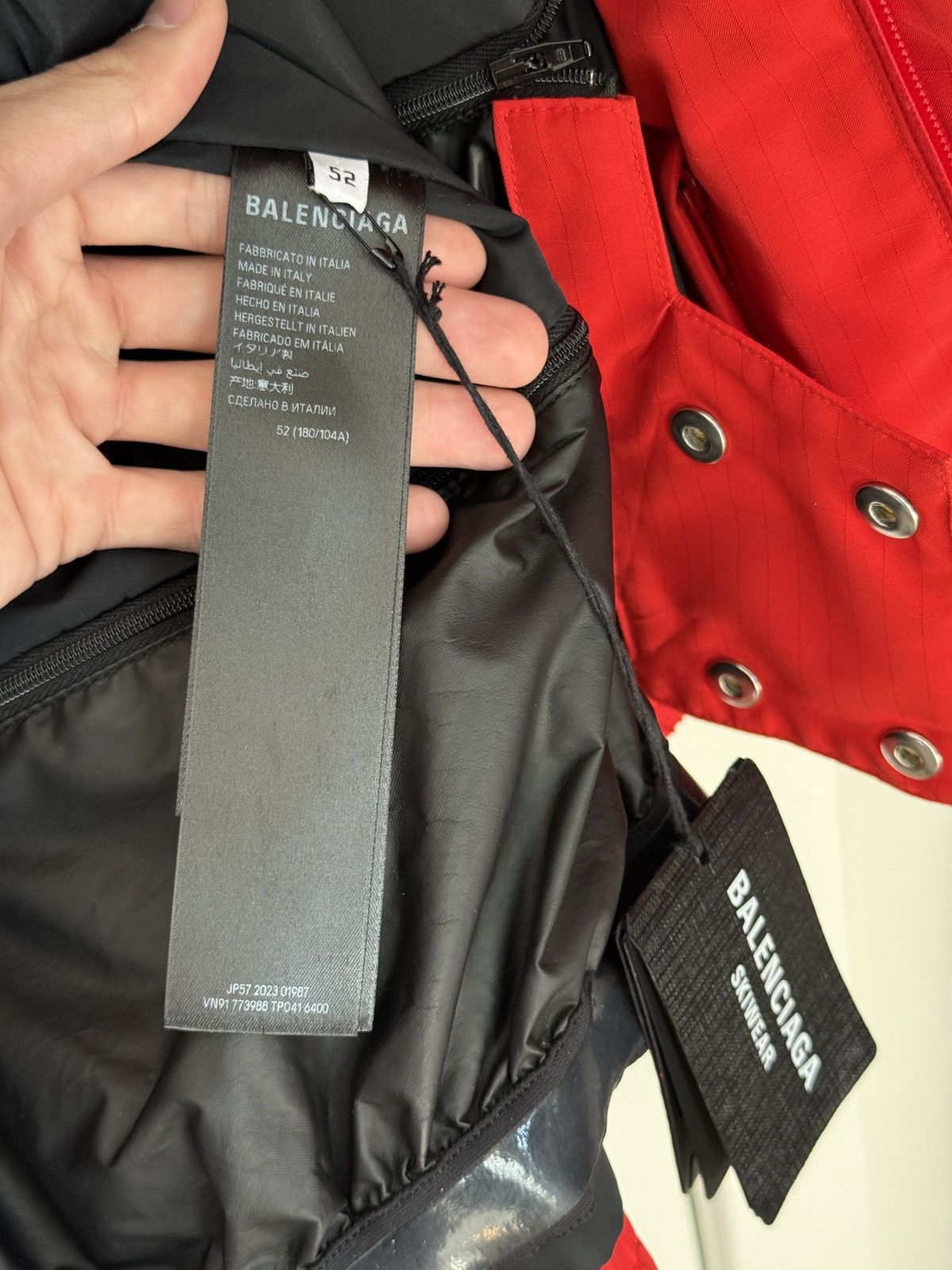 Balenciaga Balenciaga 3B Ski Wear Jacket Size US L / EU 52-54 / 3 - 7 Thumbnail