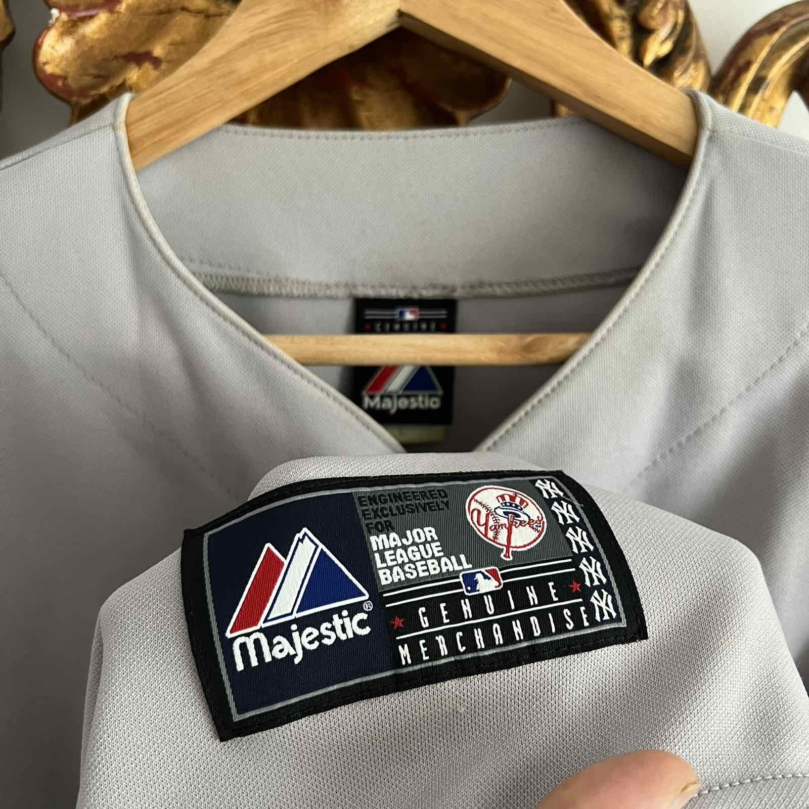 MLB × New York Yankees × Vintage Rare 90s Vintage New York Yankees mlb jersey Sz XL Size US XL / EU 56 / 4 - 4 Thumbnail