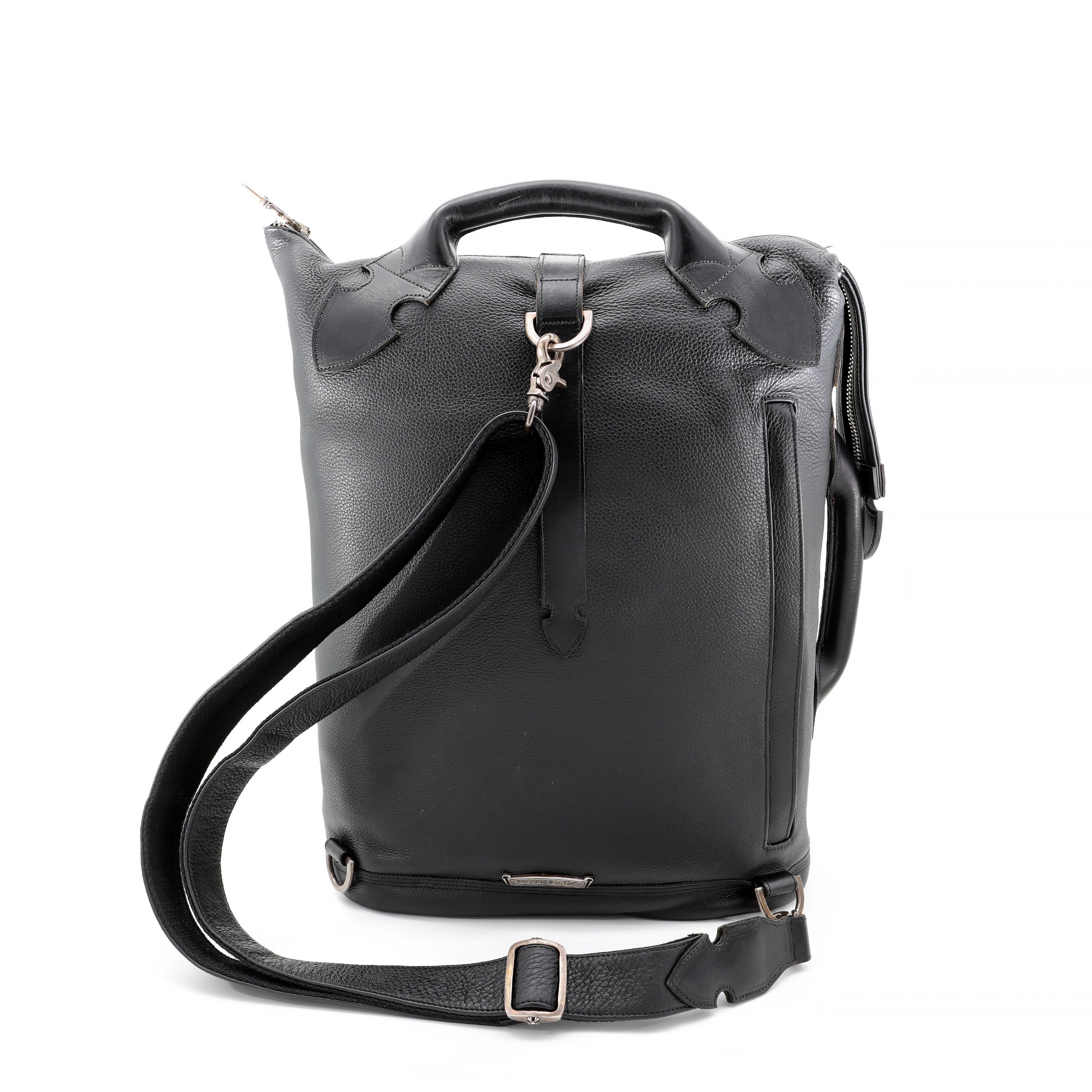 Chrome Hearts Eat My Hole Black Double Sided Sling/Backpack Size ONE SIZE - 7 Thumbnail