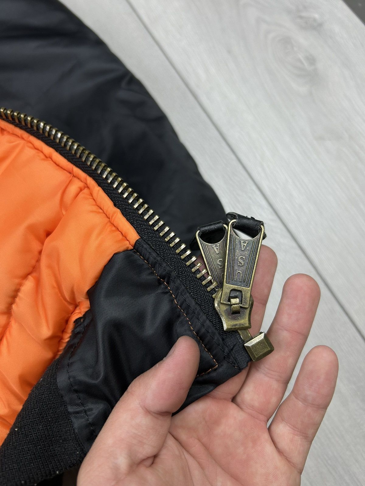 Japanese Brand × Vintage Aviation Flight Vintage Jacket MA-1 USA size XXL Size US XXL / EU 58 / 5 - 4 Thumbnail