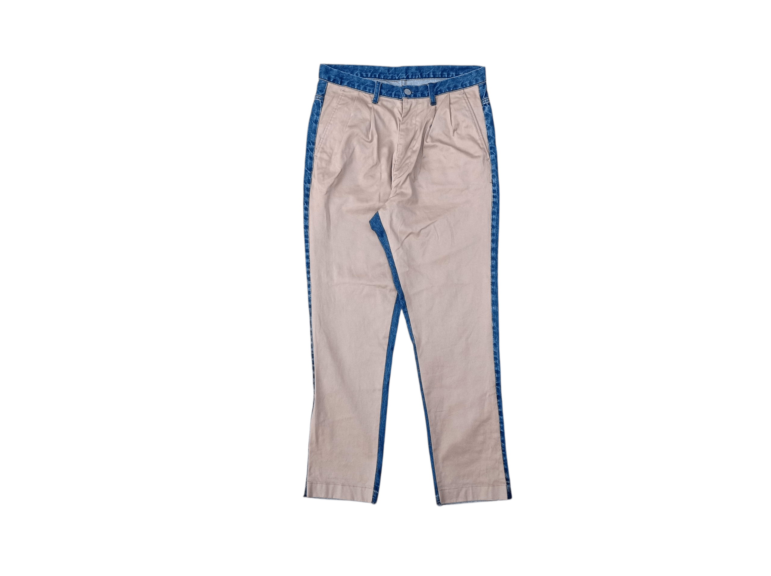 Name official hybrid khaki denim pants