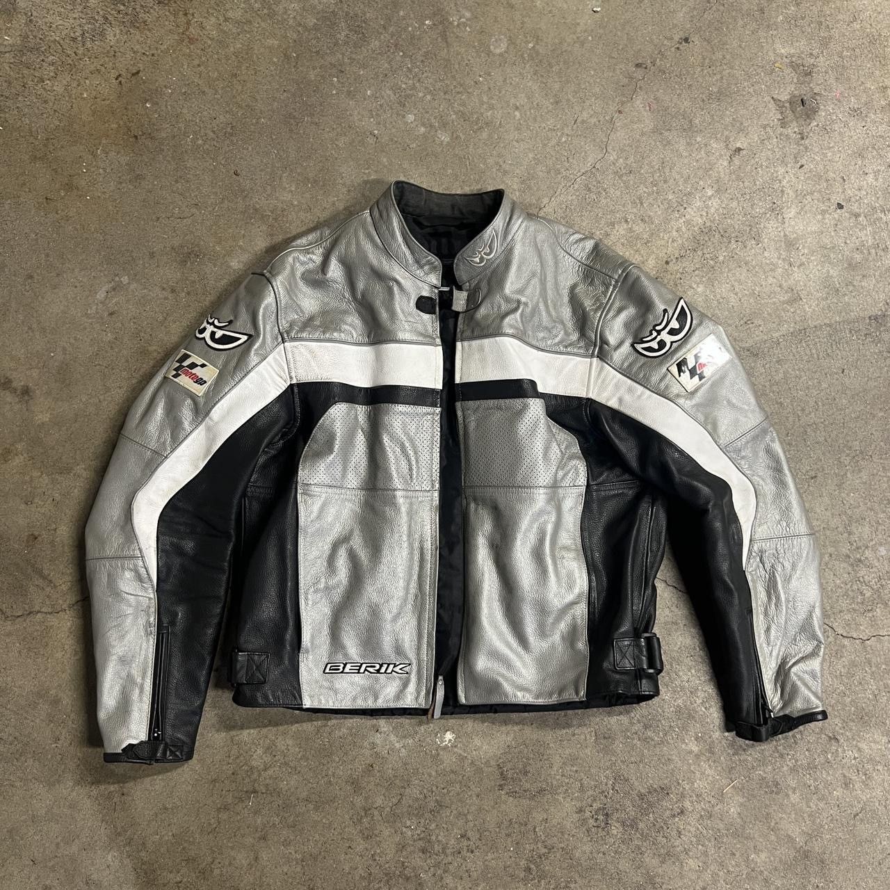 MotoGp Leather Motorcycle Jacket