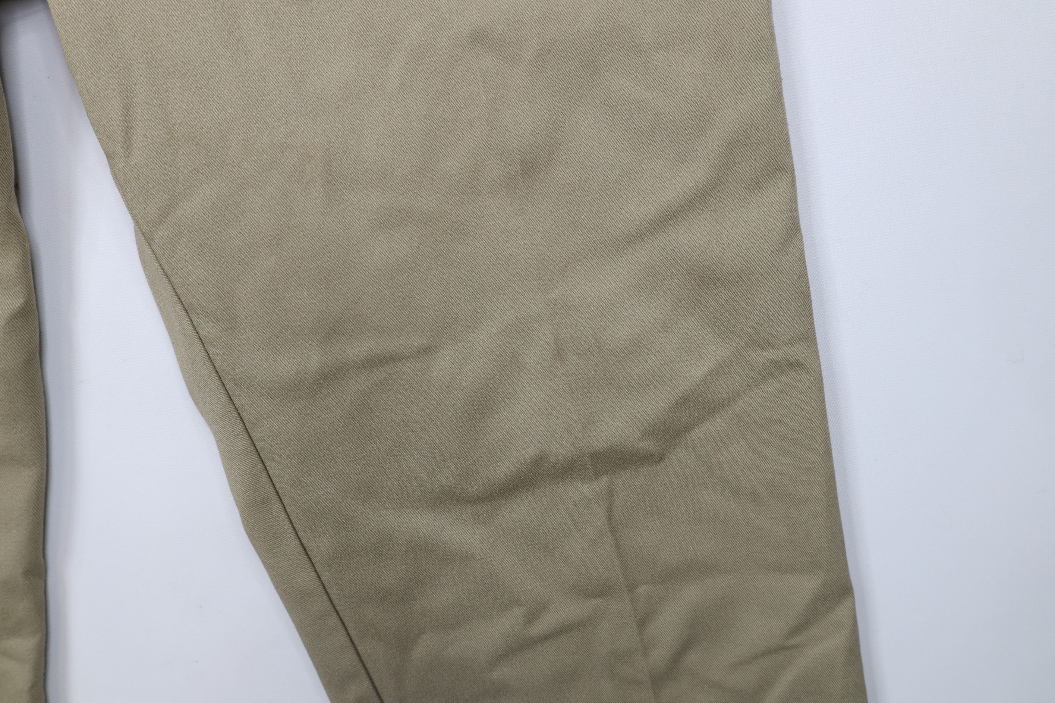 Dickies × Vintage Vintage 90s Dickies Flannel Lined Wide Leg Work Pants Beige Size US 36 / EU 52 - 6 Thumbnail