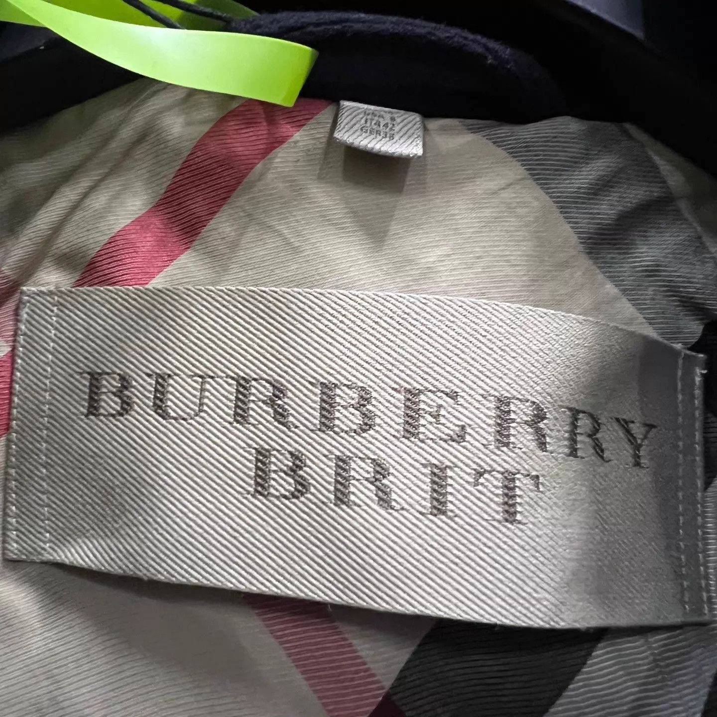 Burberry Burberry Black Waist-Cinched Coat 40 98 New Size S / US 4 / IT 40 - 4 Thumbnail