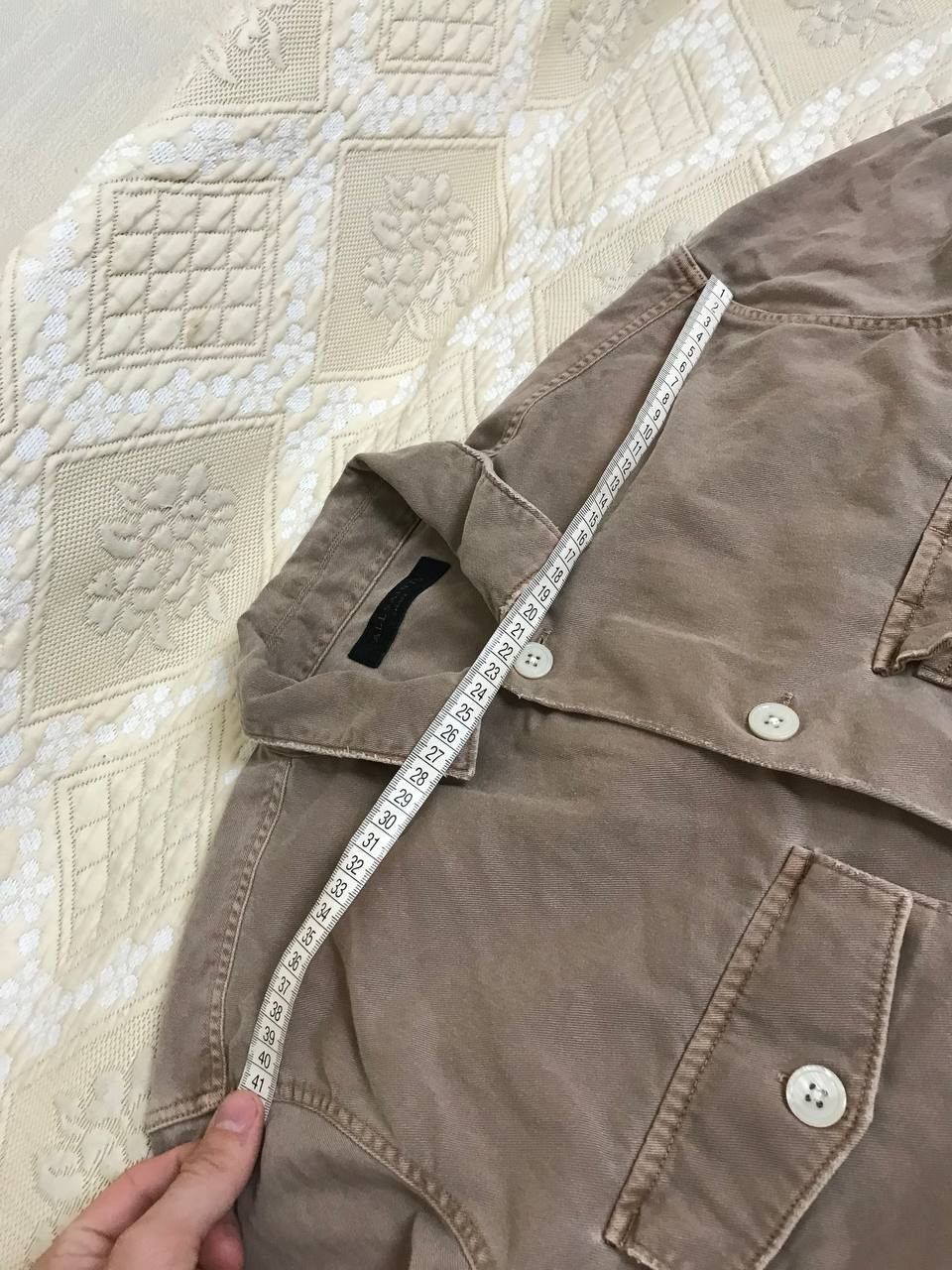 Allsaints 🔥 Allsaints Spotter Long Sleeve Shirt Overshirt Button Up Size US S / EU 44-46 / 1 - 15 Thumbnail