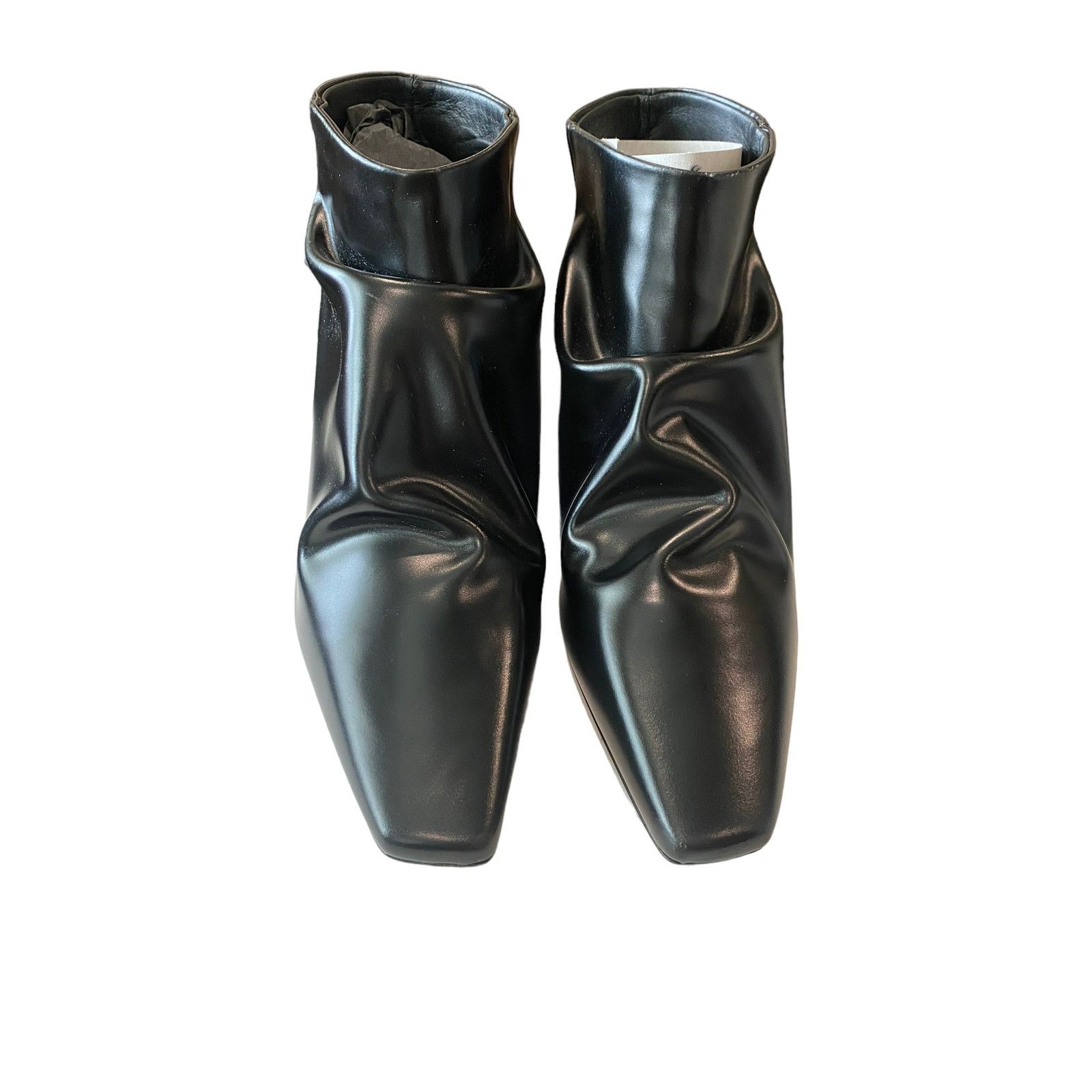 REVOLVE TOTEME 60mm leather ankle boots Black 40 Size US 10 / IT 40 - 4 Thumbnail