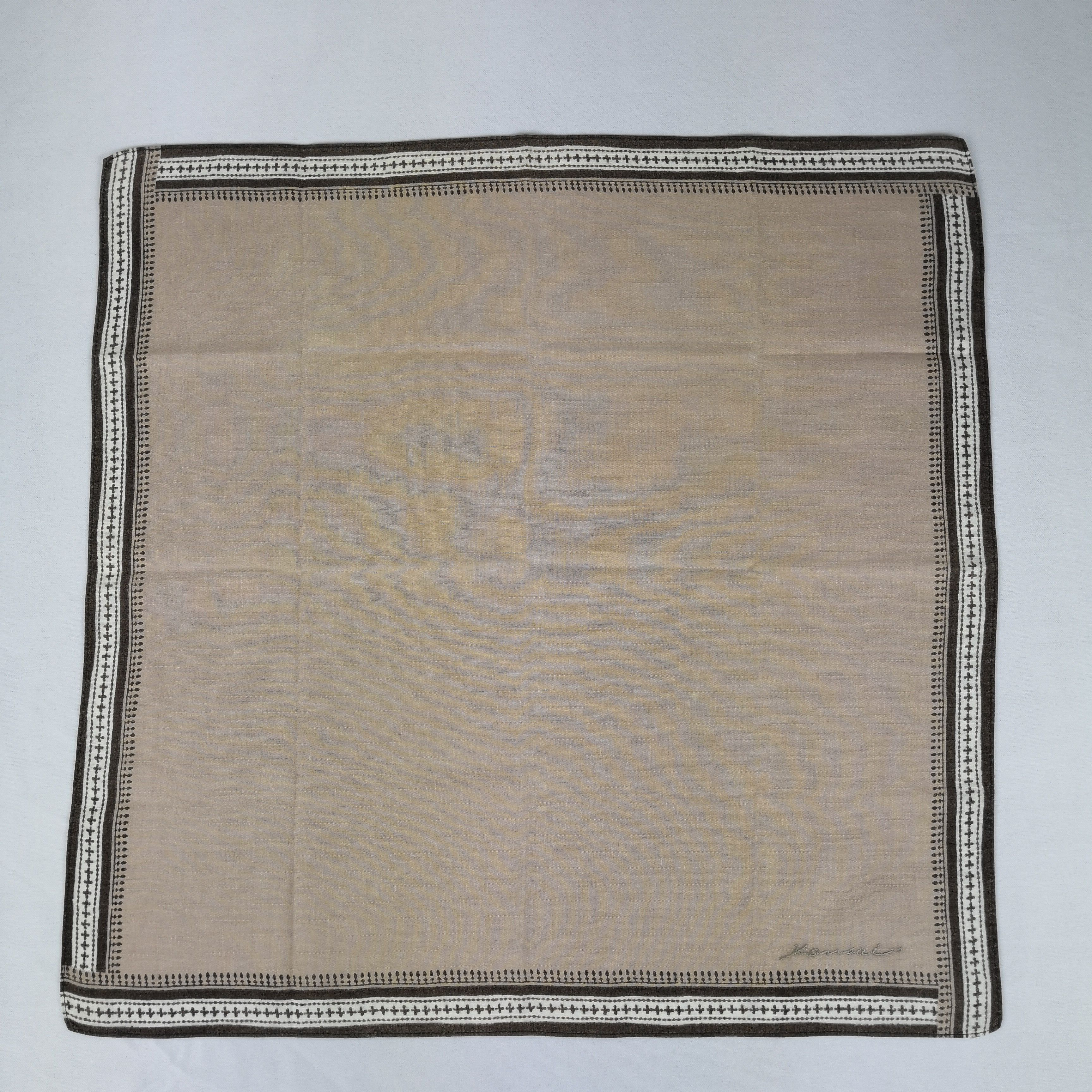 Kansai Yamamoto Vintage Kansai Handkerchief Neckerchief Bandana Japanese Size ONE SIZE - 2 Thumbnail