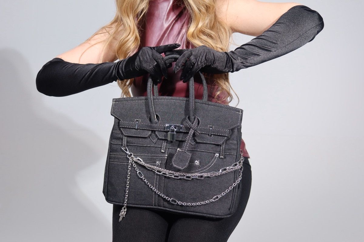 Other Black Denim Designed Milli 35 The Milian Size ONE SIZE - 4 Thumbnail