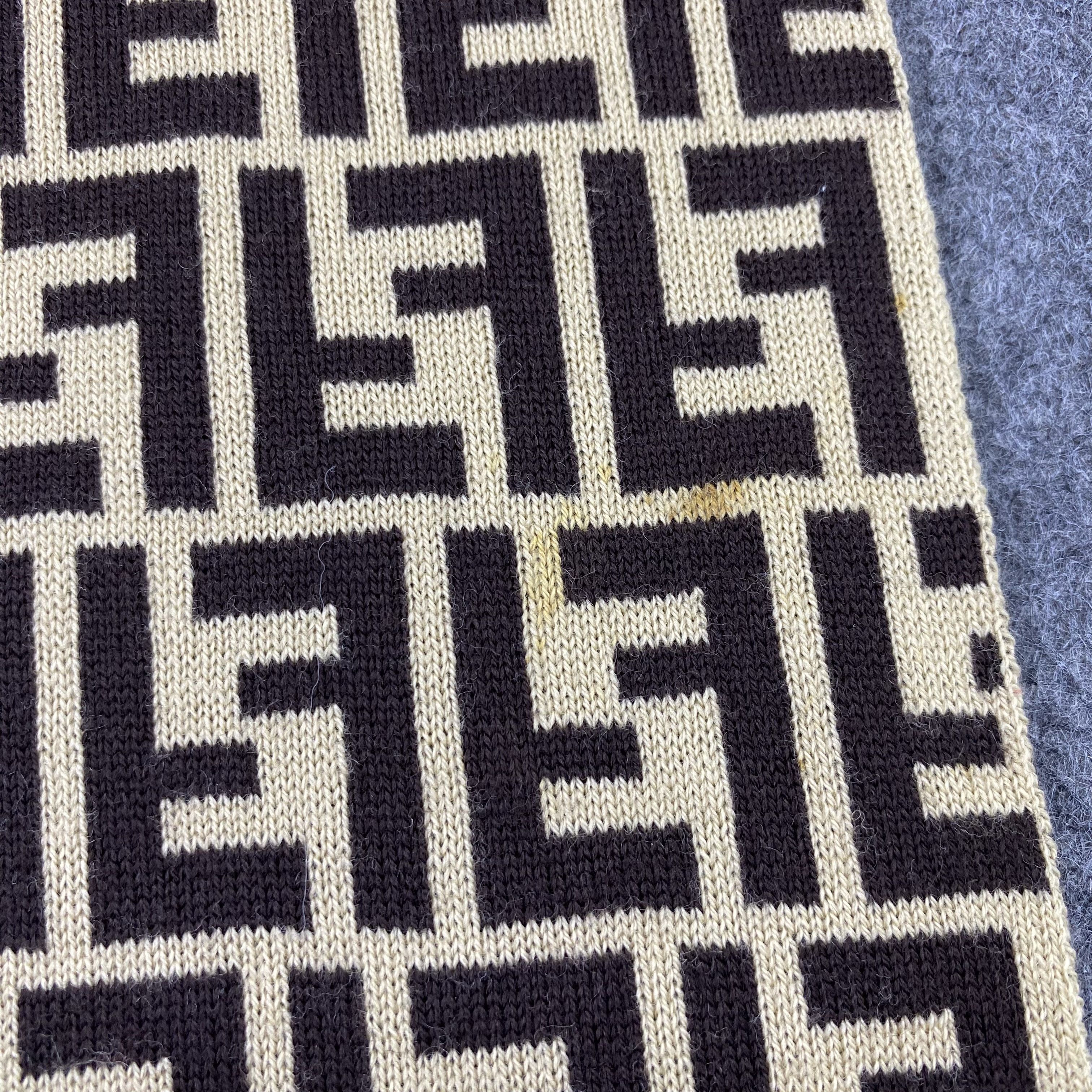 Fendi Fendi Monogram Scarf / Muffler / Neckwear-K088 Size ONE SIZE - 17 Thumbnail