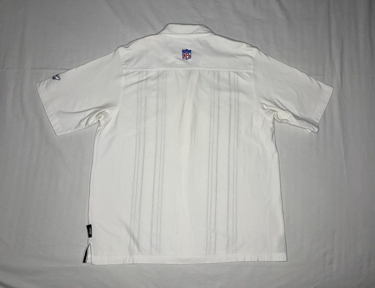 NFL Y2k New England Patriots Button Down Shirt Striped Reebok Size US L / EU 52-54 / 3 - 5 Thumbnail