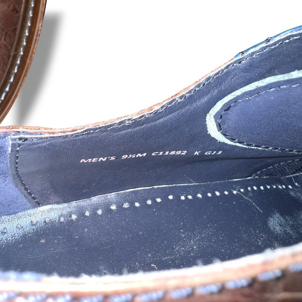 Cole Haan Navy & Brown Cole Haan Grand Os Oxford Dress Shoes Men’s Sz Size US 9.5 / EU 42-43 - 2 Thumbnail