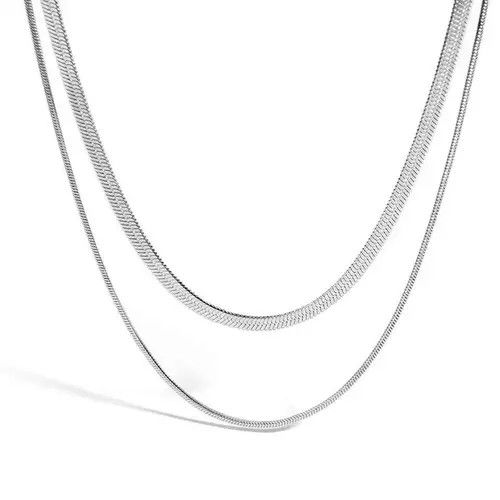 Jewelry Snake Chain Necklace Size ONE SIZE - 8 Thumbnail