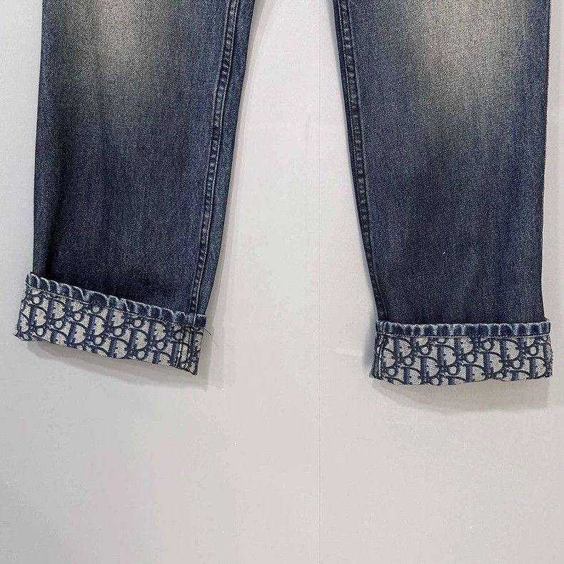 Dior Dior 25 New Monogram Straight Jeans Size US 34 / EU 50 - 3 Thumbnail