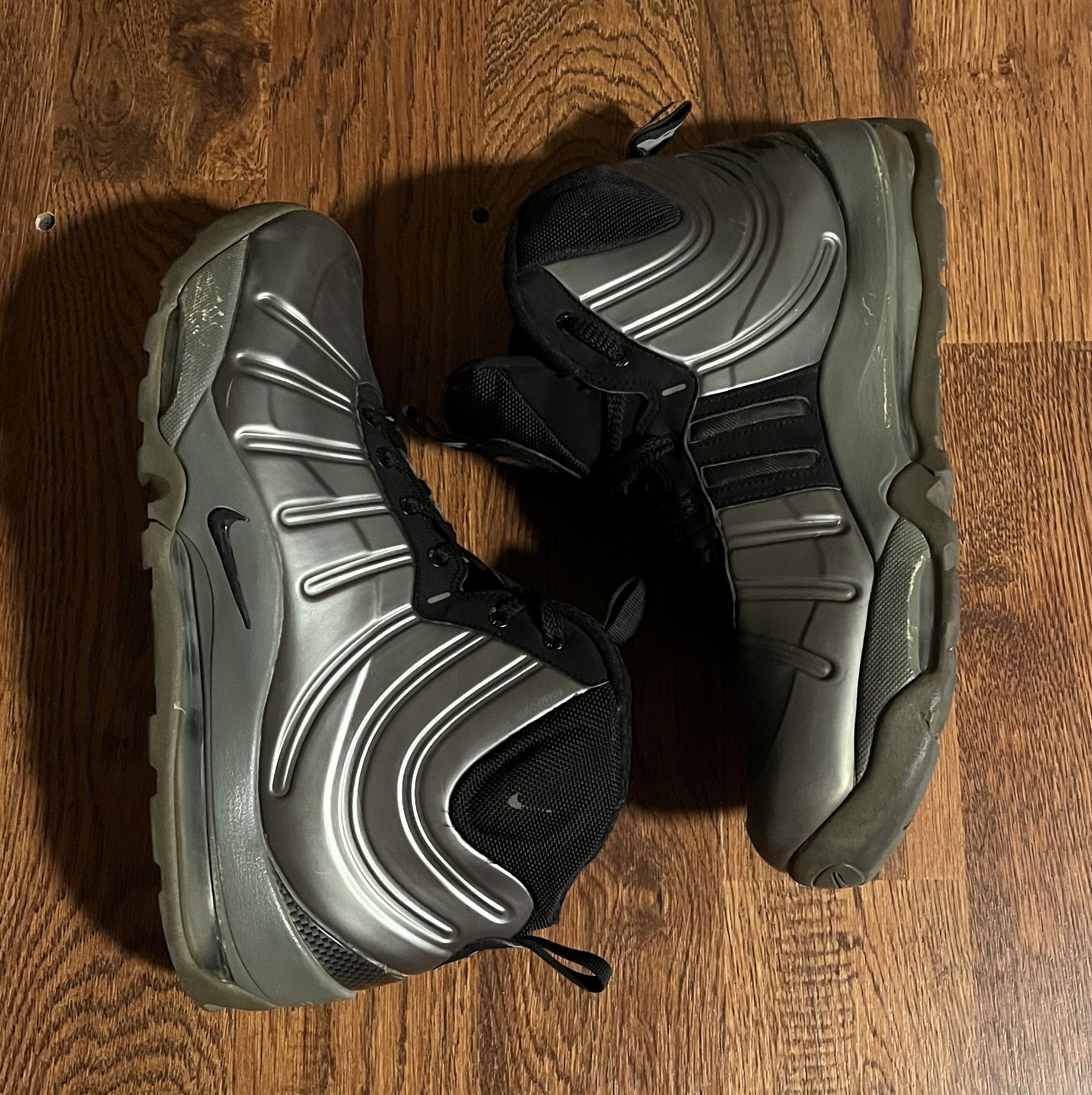 Nike Nike Air Max Bakin Posit Pewter Metallic Silver Sneakers Size US 10.5 / EU 43-44 - 2 Thumbnail