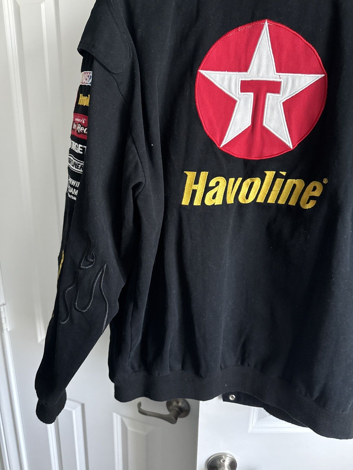 Chase Authentics Vintage Texaco Havoline NASCAR Racing Jacket Size US XL / EU 56 / 4 - 2 Thumbnail