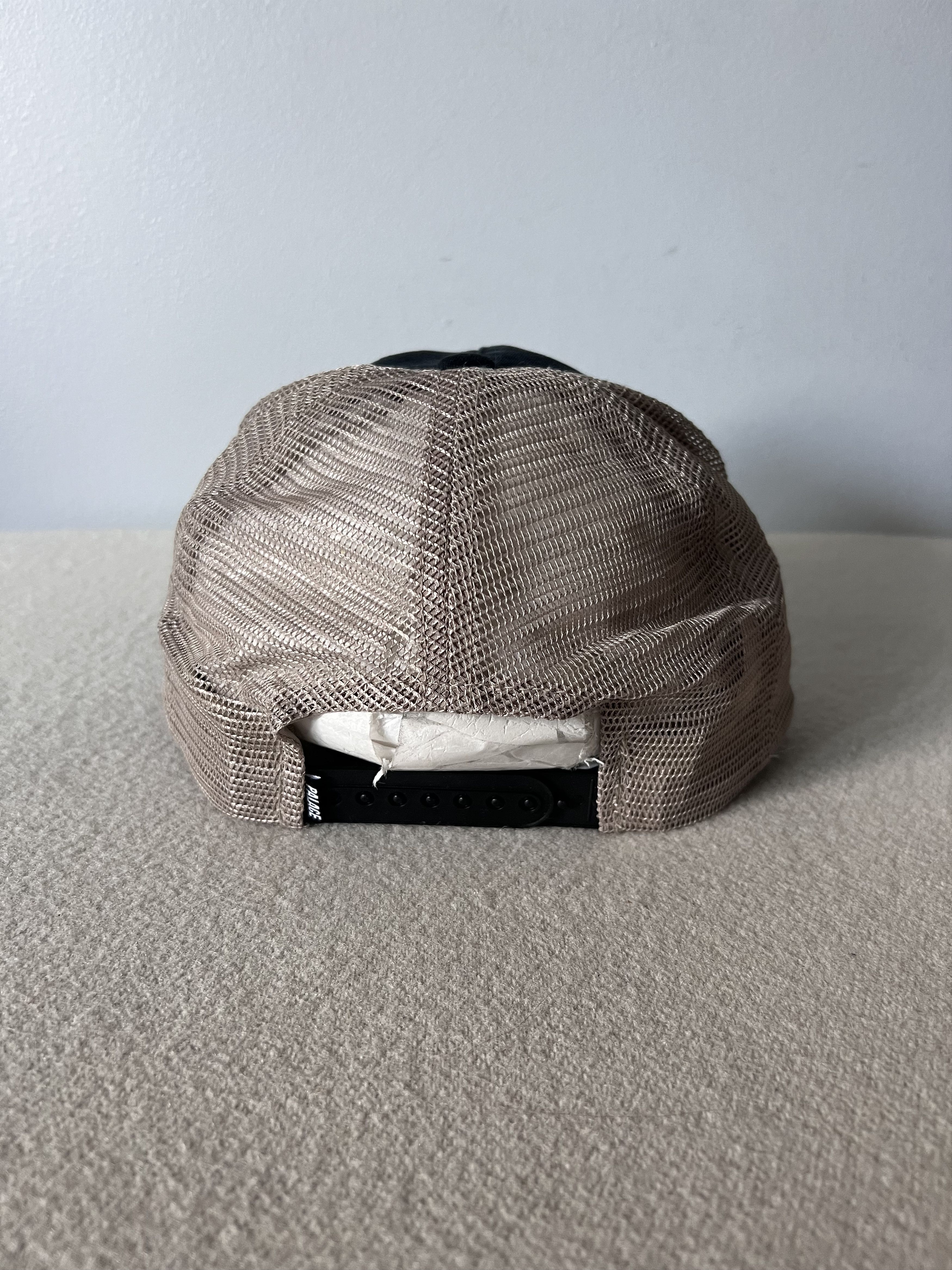 Palace Palace Skateboards Freedom Distressed Trucker Hat in Black Size ONE SIZE - 4 Thumbnail