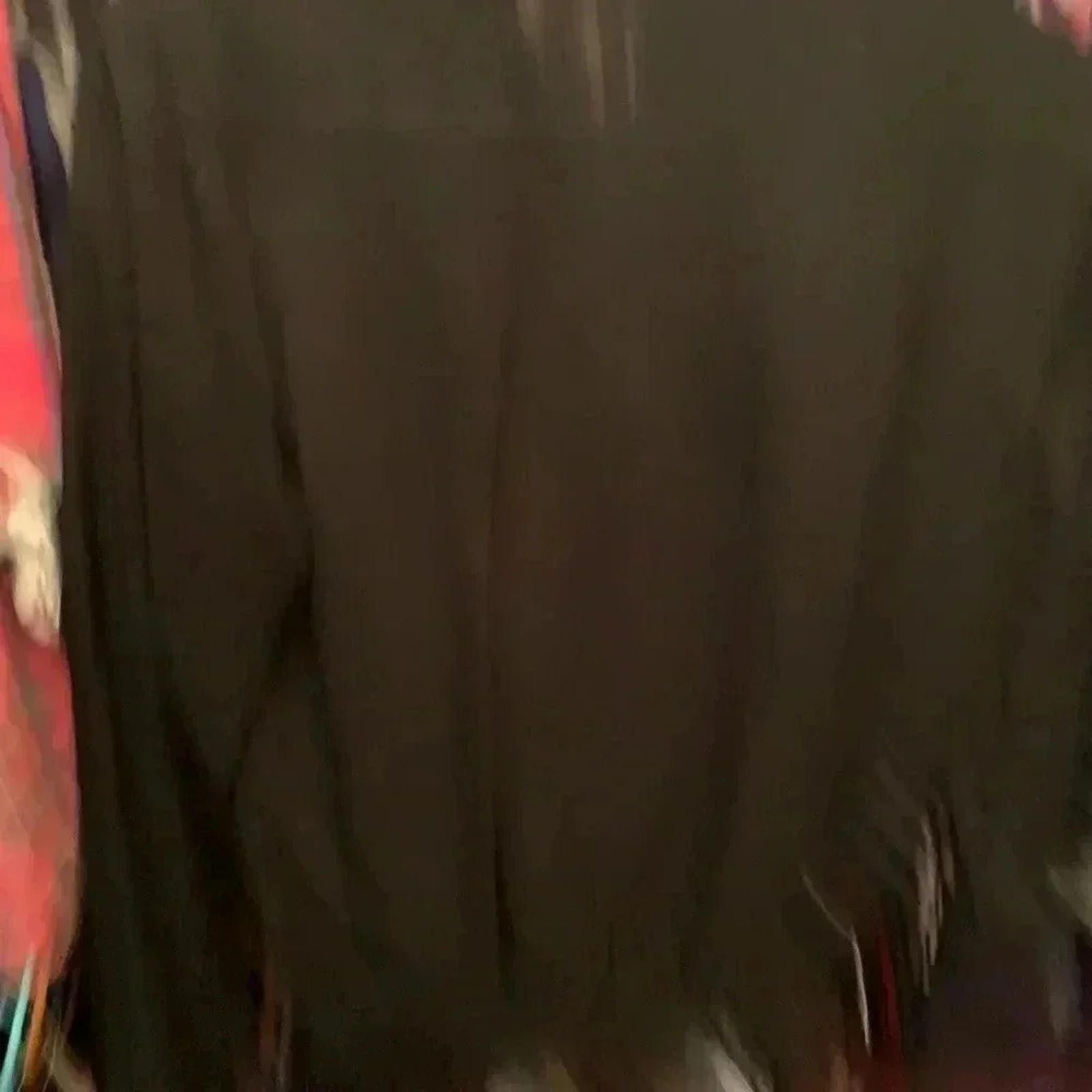 Designer Black ruffly, romantic, long sleeve Size S / US 4 / IT 40 - 5 Thumbnail