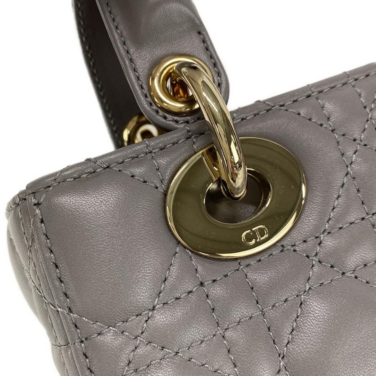 Dior DIOR Lady Dior Bag Small Handbag Size ONE SIZE - 16 Thumbnail