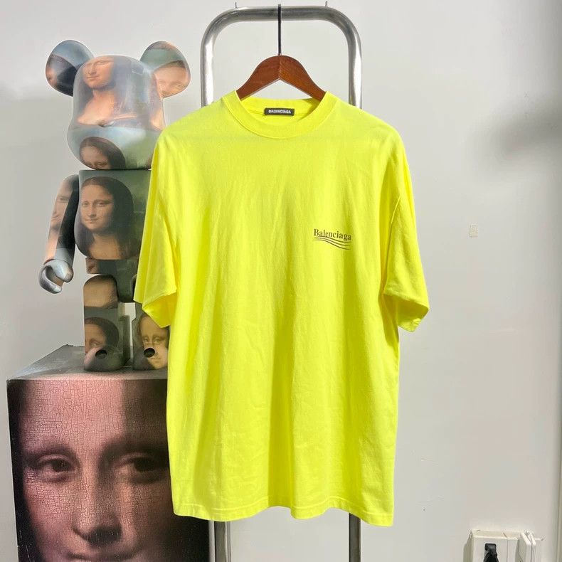 Balenciaga Balenciaga Wave Print Short Sleeve Tee Size US XS / EU 42 / 0 - 1 Thumbnail