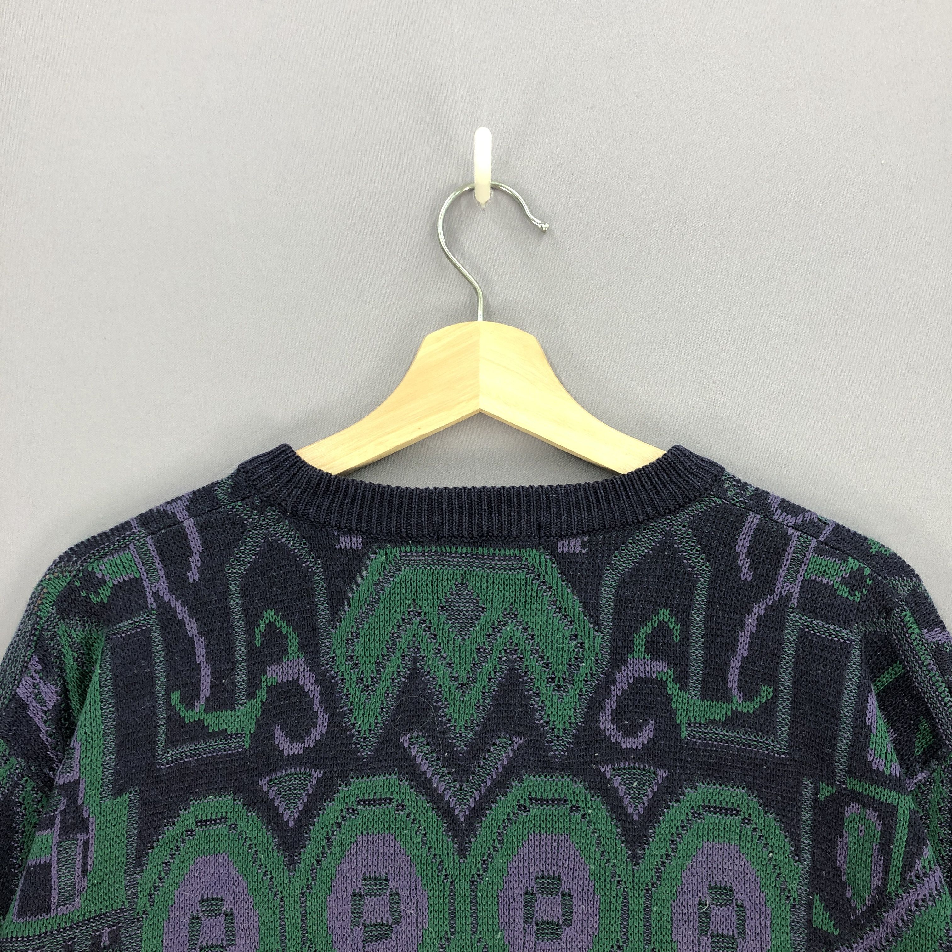 Aran Isles Knitwear Aran Isle Aztec Knitted Sweatshirt Mirror Knit 56789 Size US L / EU 52-54 / 3 - 3 Thumbnail
