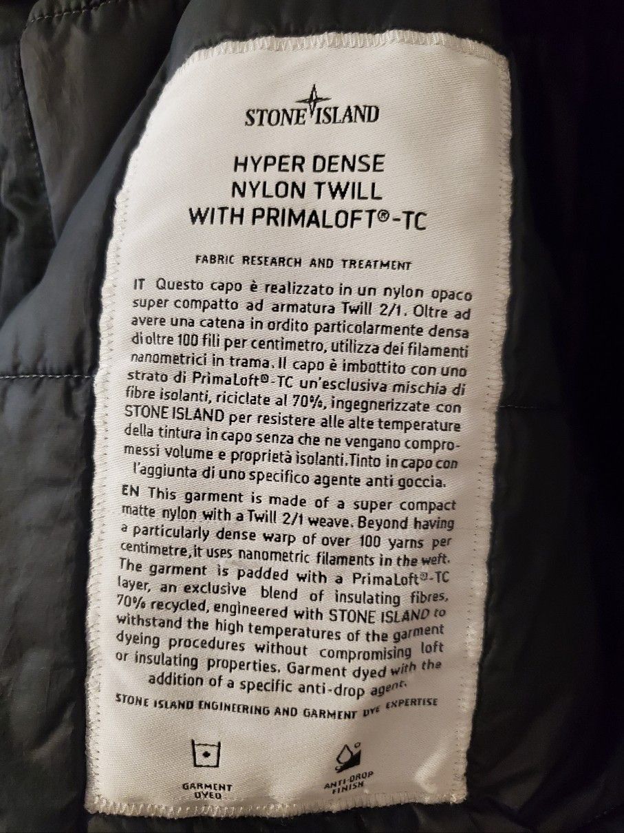 Stone Island Stone Island Hyper Dense Car Primaloft F/W Coat Sz. M Size US M / EU 48-50 / 2 - 5 Thumbnail