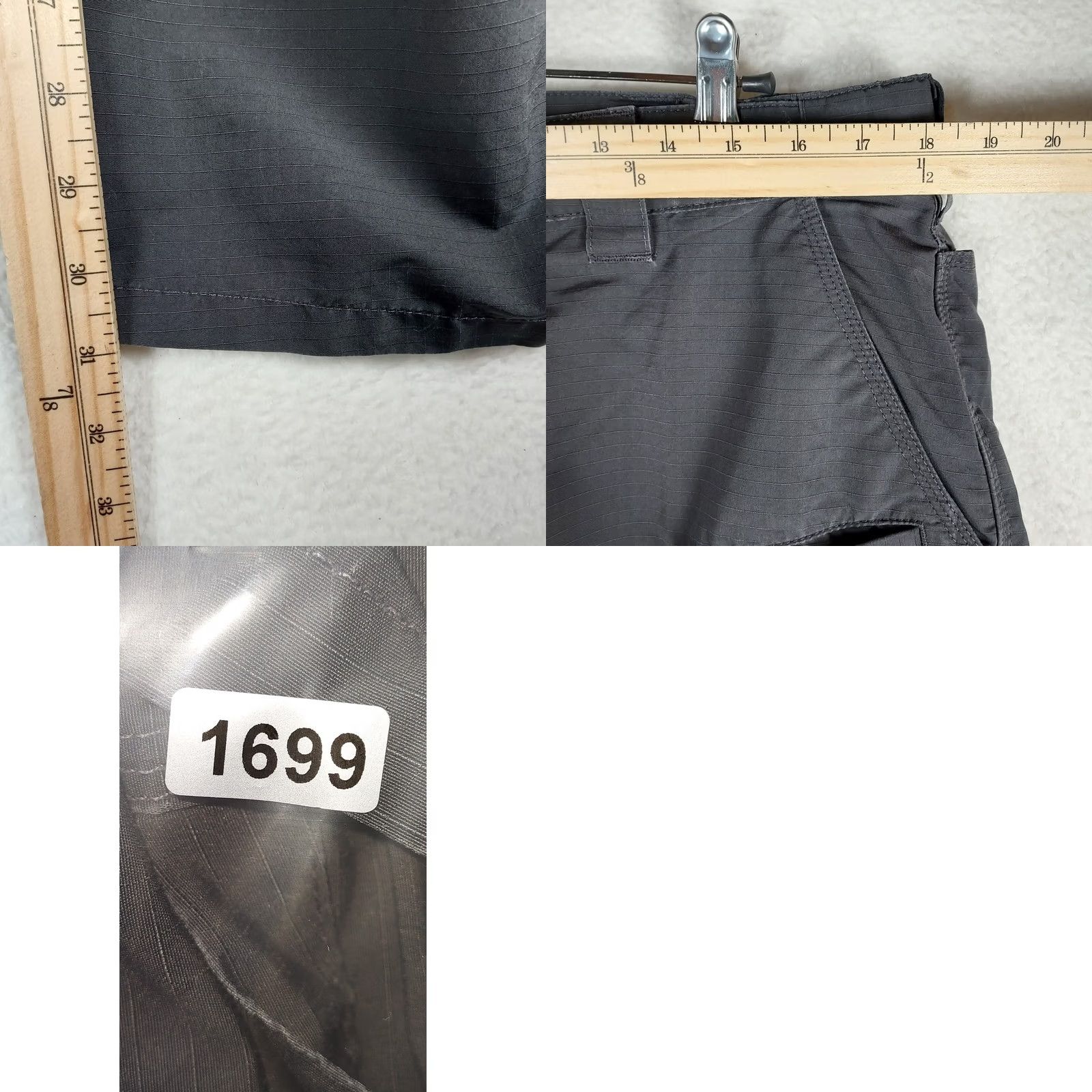 Vintage VINTAGE? No. 5.11 Tactical Cargo Pants Mens 38x30 Gray Ripstop Utility Duty Work Pants Size US 38 / EU 54 - 8 Thumbnail