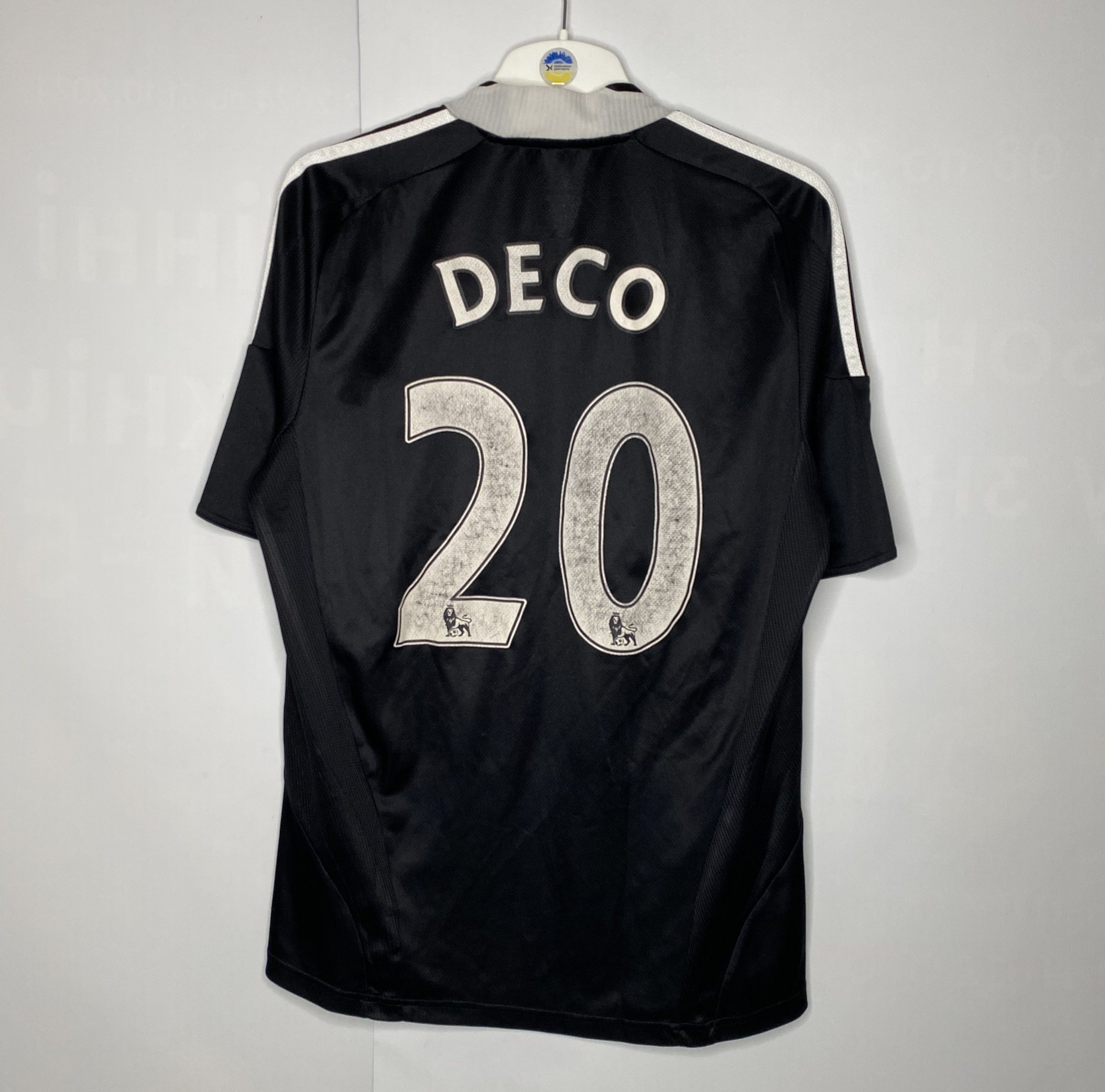 Adidas DECO #20 CHELSEA 2008 2009 AWAY FOOTBALL SHIRT SOCCER JERSEY Size US M / EU 48-50 / 2 - 2 Thumbnail