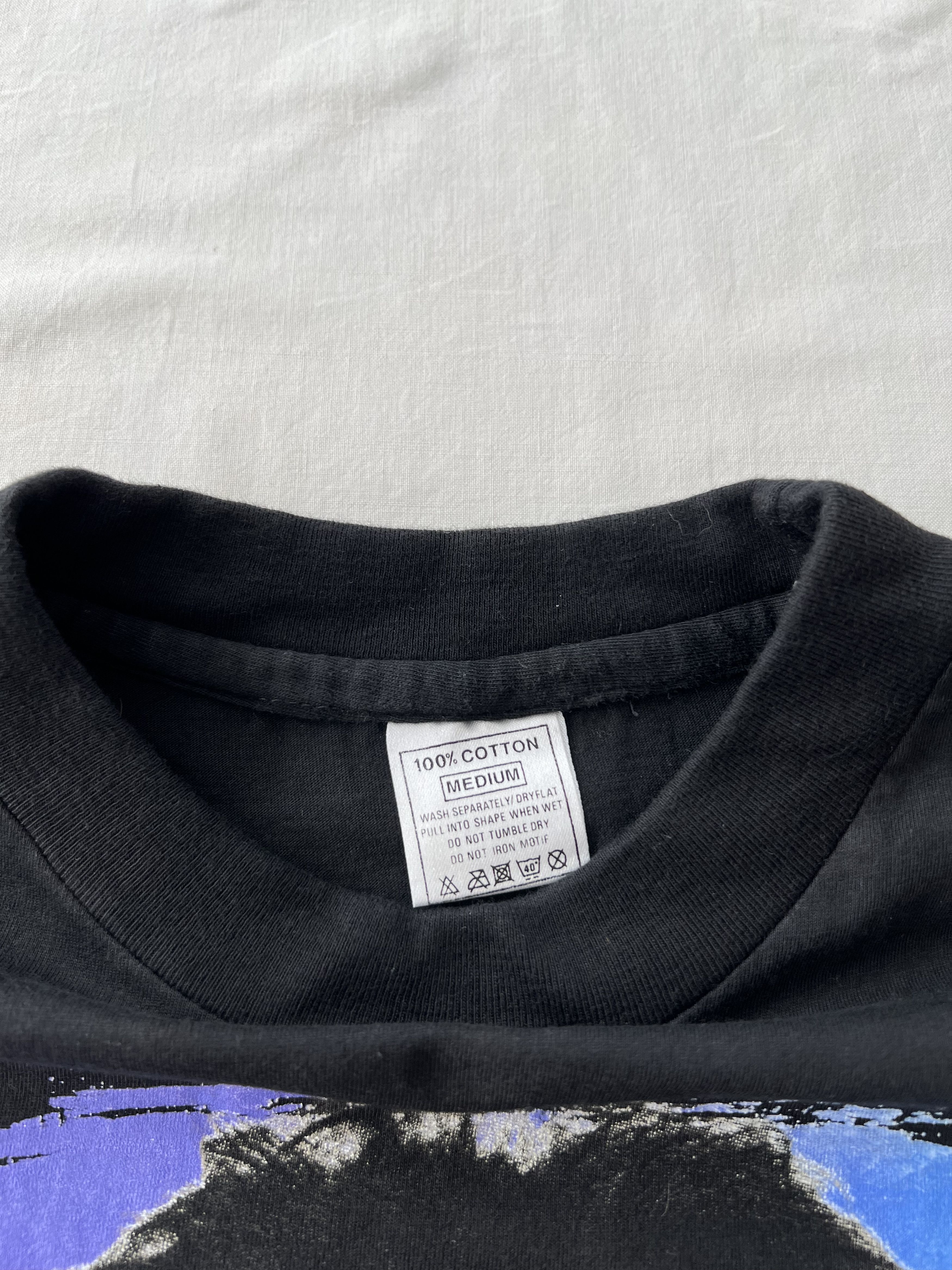 Band Tees Vintage 1994 Cliff Richard The Hit List Tour Black T-shirt Size US M / EU 48-50 / 2 - 10 Thumbnail