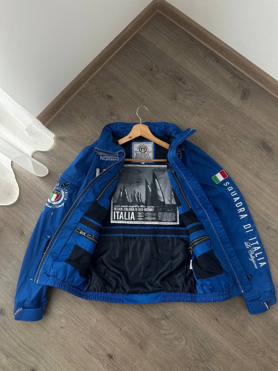 Japanese Brand × Polo Ralph Lauren × Vintage Vintage Polo Ralph Lauren Style ITALIA 10 Blue Jacket Size US M / EU 48-50 / 2 - 14 Thumbnail