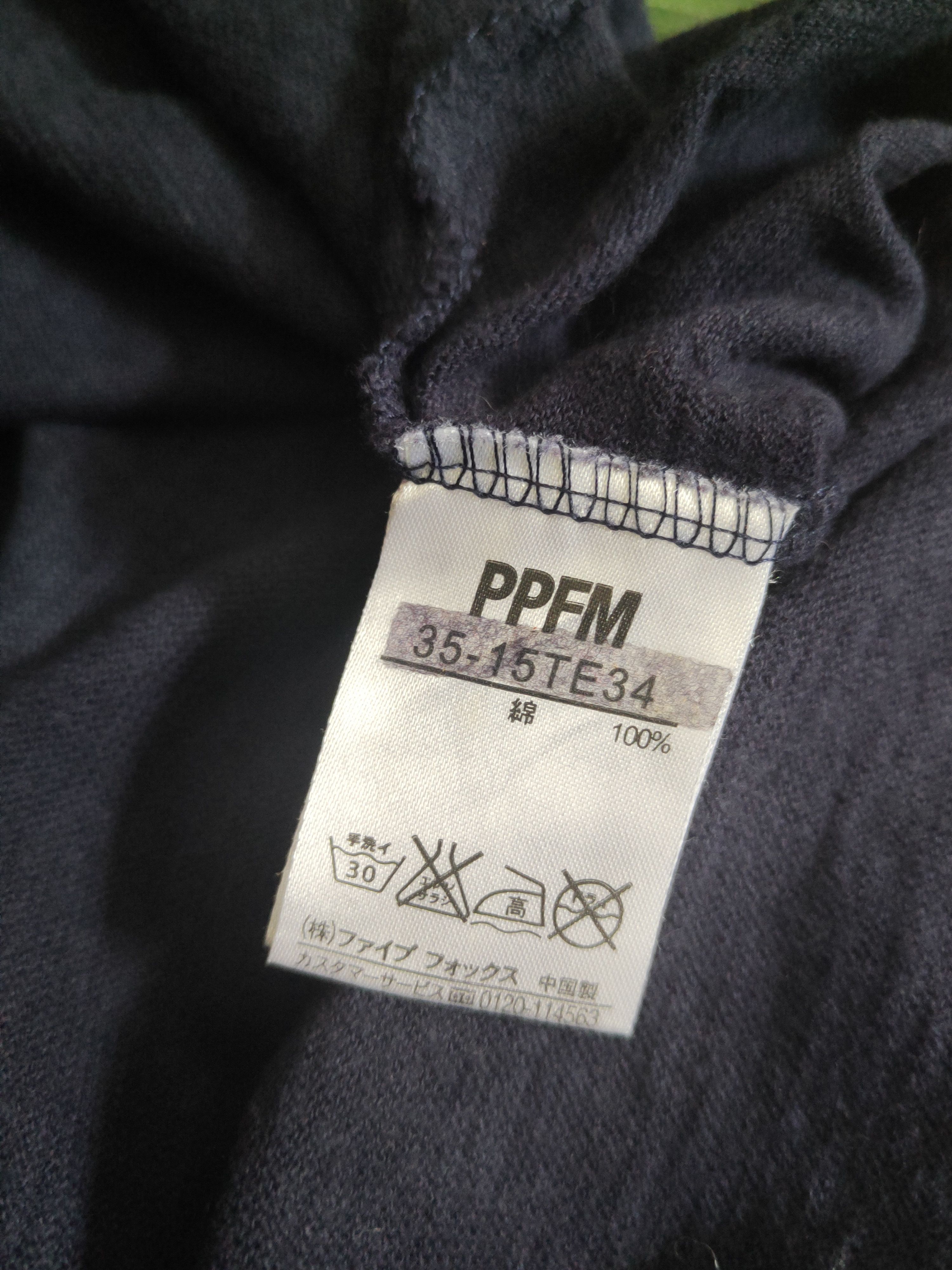 Japanese Brand DL PPFM Navy Short Sleeve T-shirt #2770 Size M / US 6-8 / IT 42-44 - 11 Thumbnail
