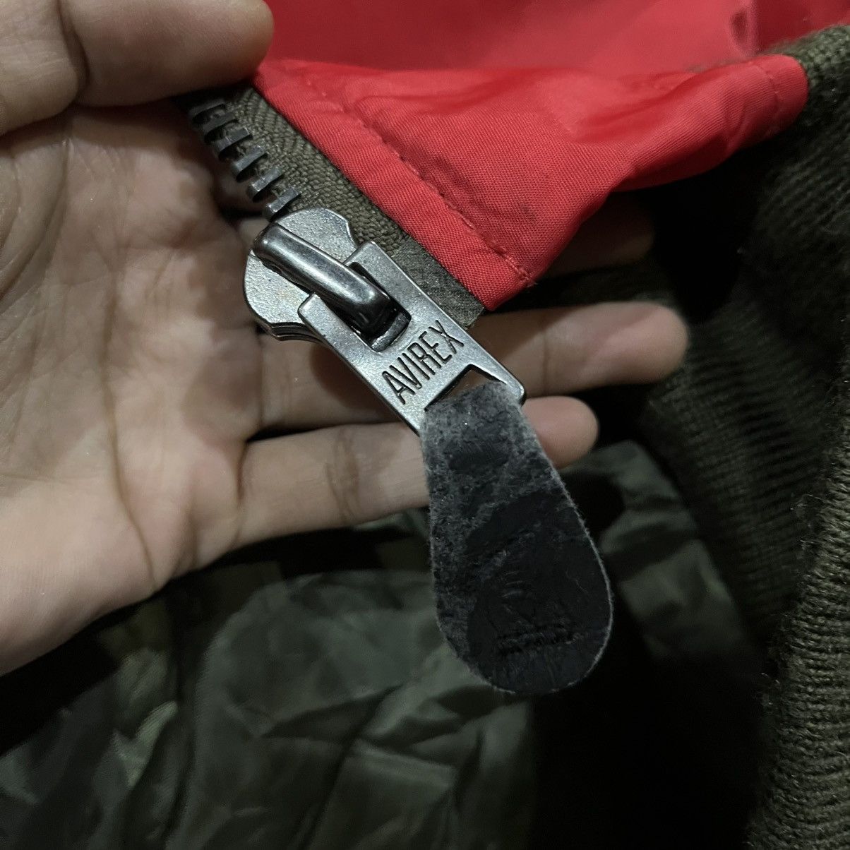 Avirex Avirex MA-1 Military Bomber Flight Jacket Red Size US M / EU 48-50 / 2 - 5 Thumbnail