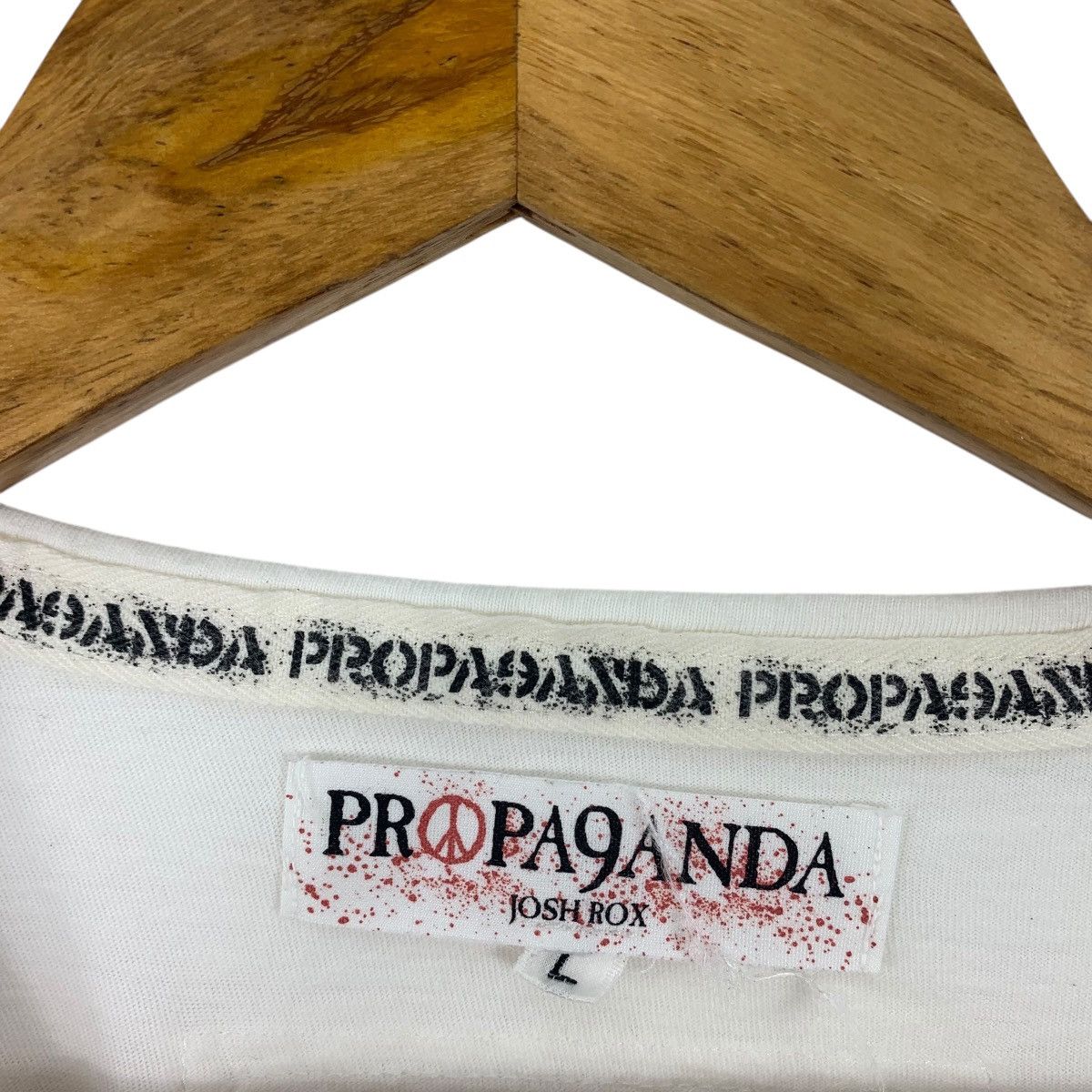 If Six Was Nine × Japanese Brand × Seditionaries PROPAGANDA JOSH ROX Chaos seditionaries design tee Size US L / EU 52-54 / 3 - 3 Thumbnail
