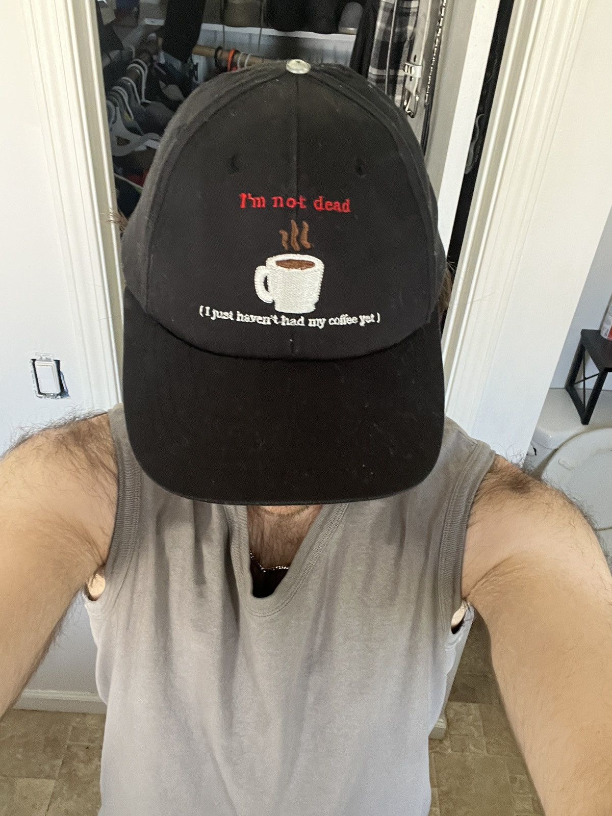 Other I’m not dead I Just haven’t had my coffee yet vintage hat Size ONE SIZE - 6 Thumbnail