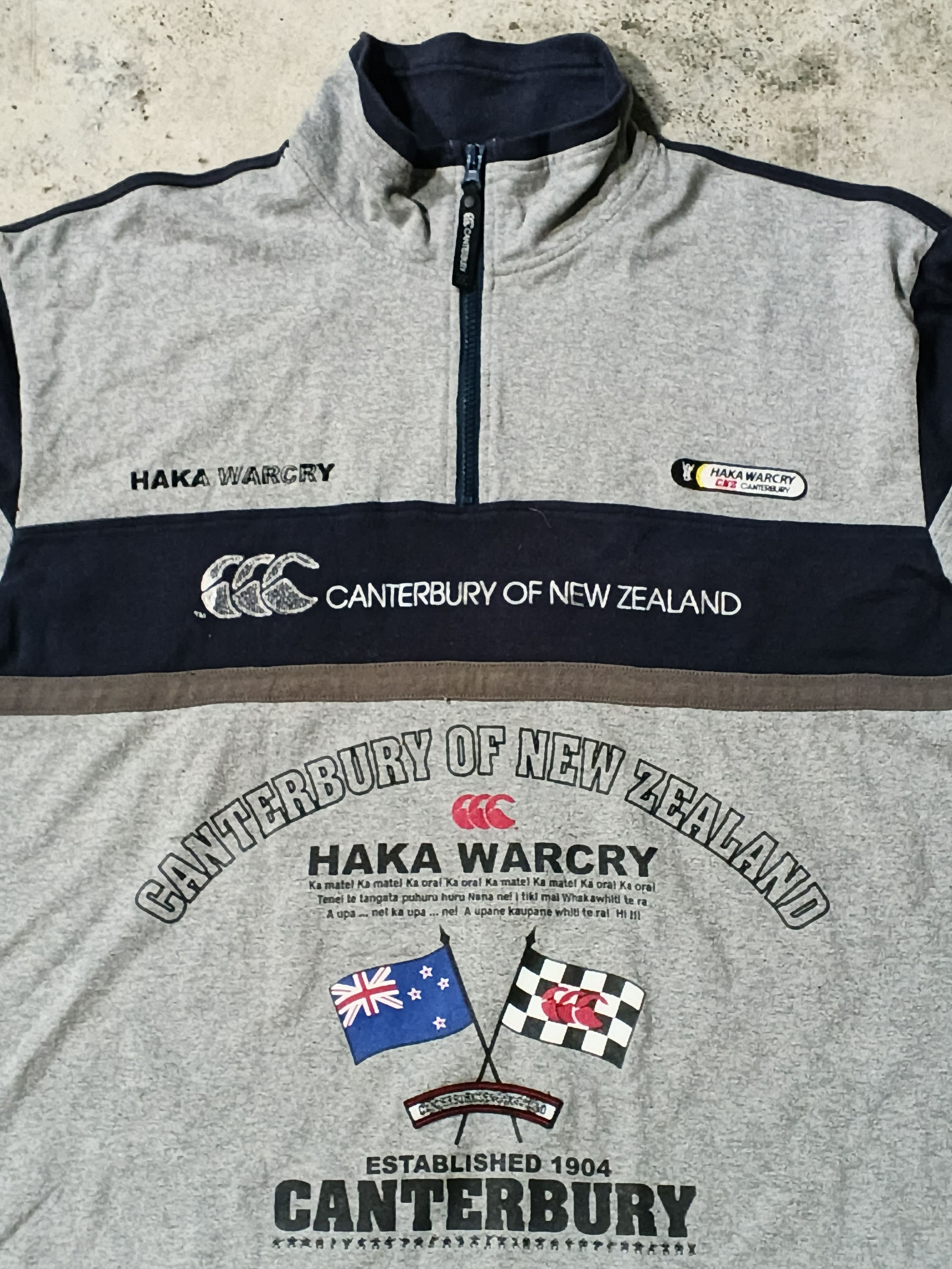 Canterbury of New Zealand Vintage 90s Canterbury Of New Zealand Haka Warcry Size L Size US L / EU 52-54 / 3 - 4 Thumbnail