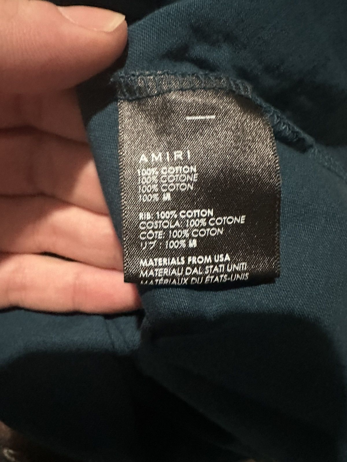 Amiri AMIRI 'LOS ANGELES' T-SHIRT Size US XL / EU 56 / 4 - 3 Thumbnail