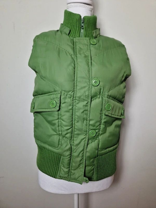 Japanese Brand Vintage puffer vest y2k 2000s swag archive Japan Avant garde Size M / US 6-8 / IT 42-44 - 3 Thumbnail