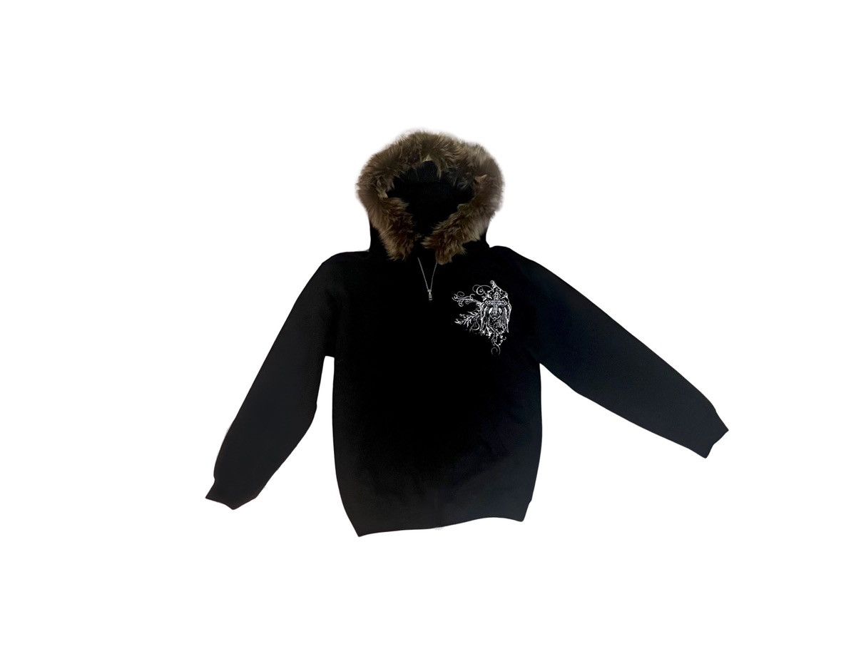 +Ballistic Arkives detachable fur zip up